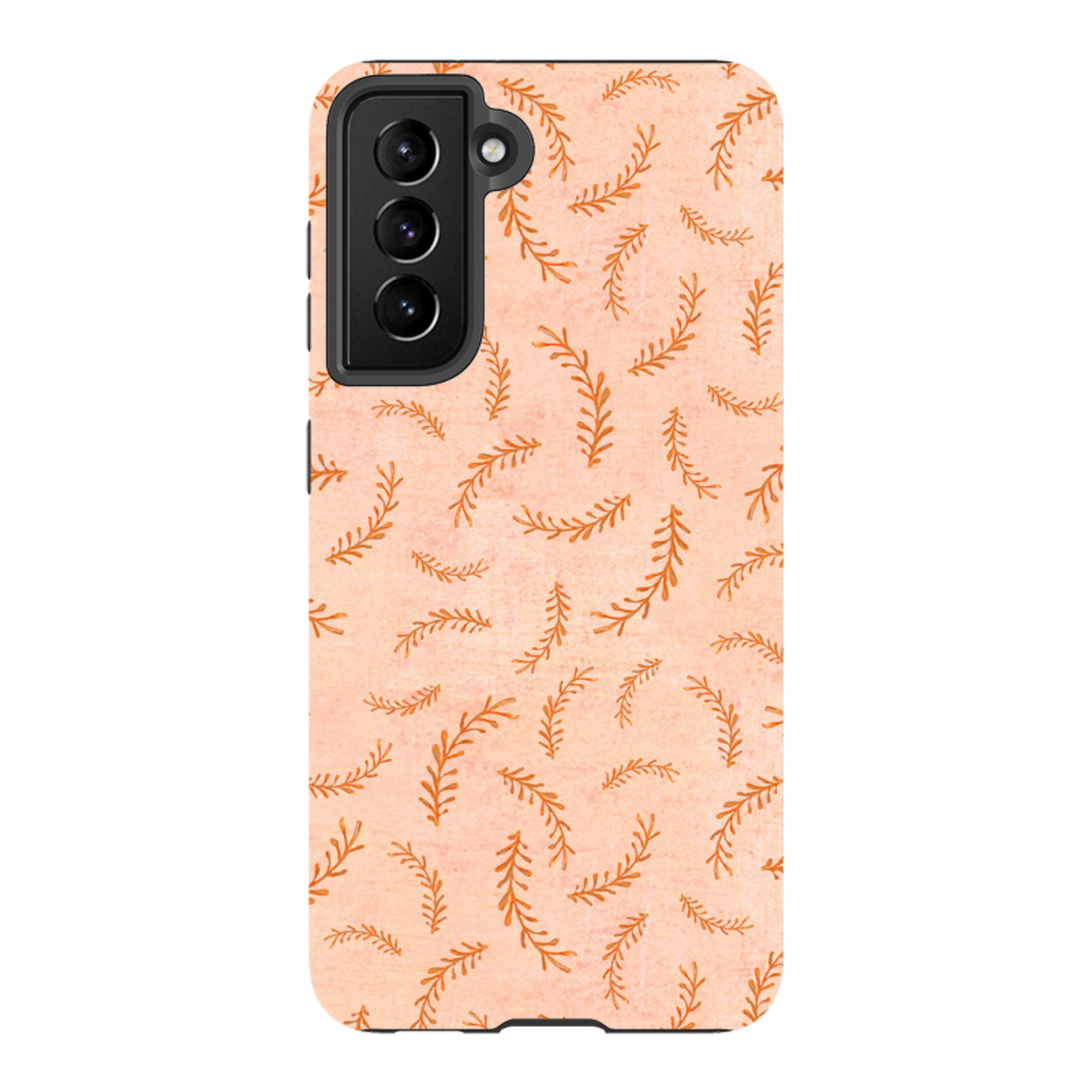 Samsung Tough Case - Feathers Pink By Katherine Quinn