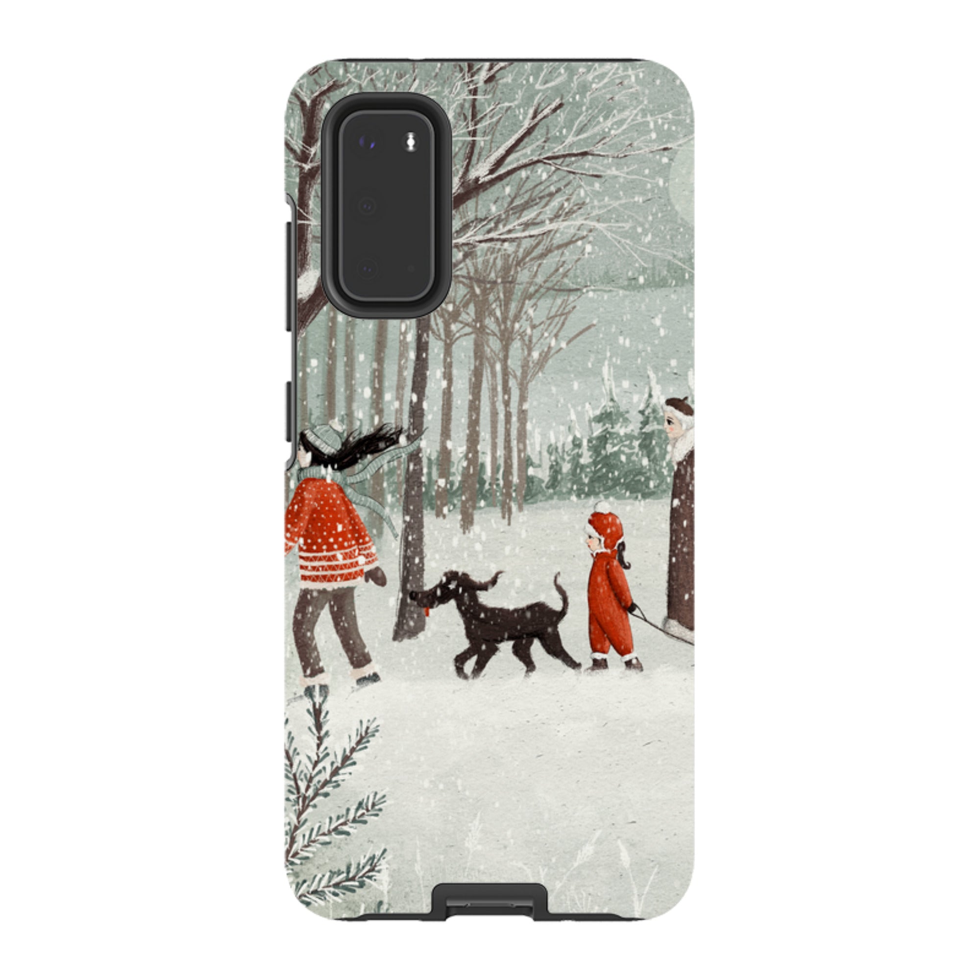 Samsung Tough Case - Winter Walk By Maja Lindberg