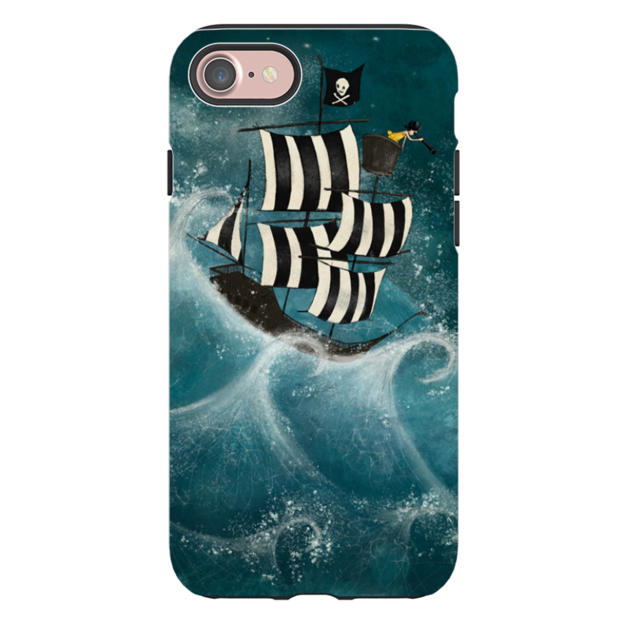 iPhone Tough Case - Face The Storm By Maja Lindberg