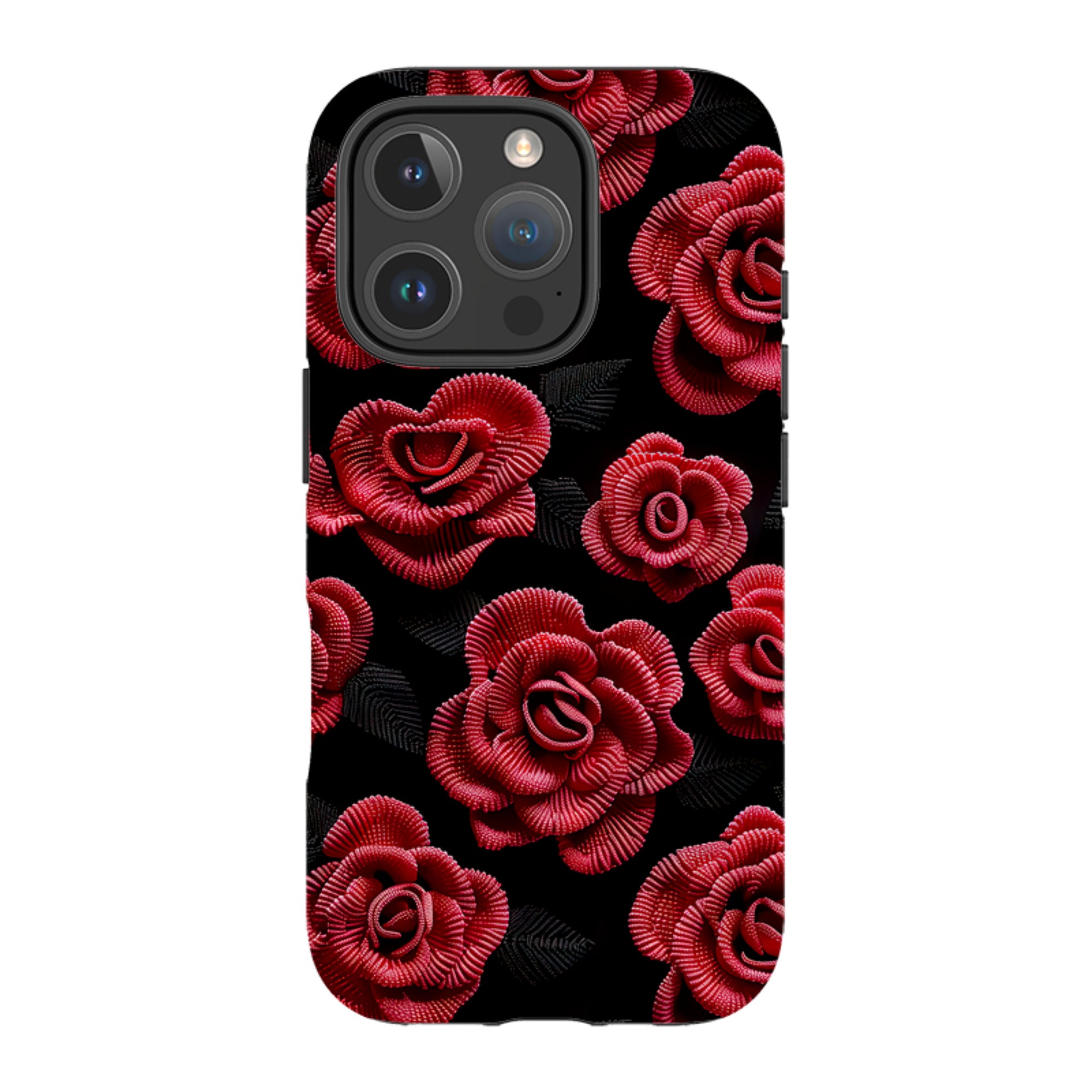 iPhone MagSafe Tough Case - Dark Roses II