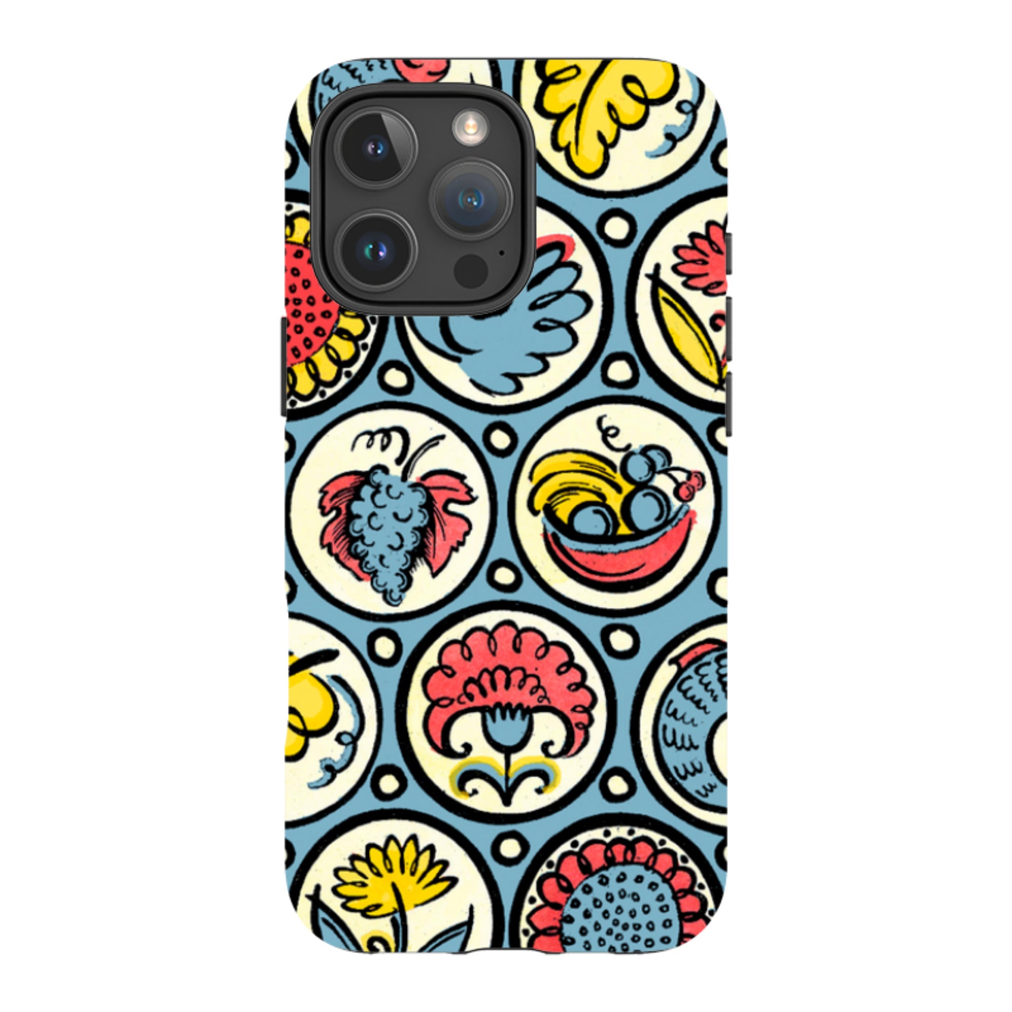 iPhone Tough Case - Birds, Fish & Fruit By Cressida Bell