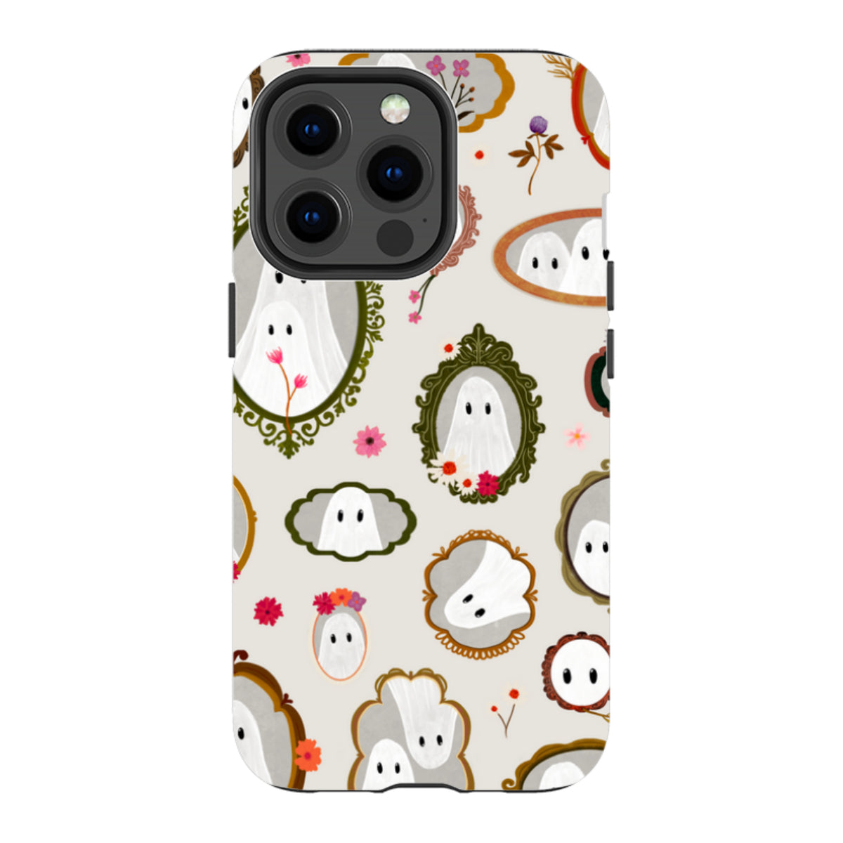 iPhone Tough Case - Framed Ghosts - Stone By Katherine Quinn
