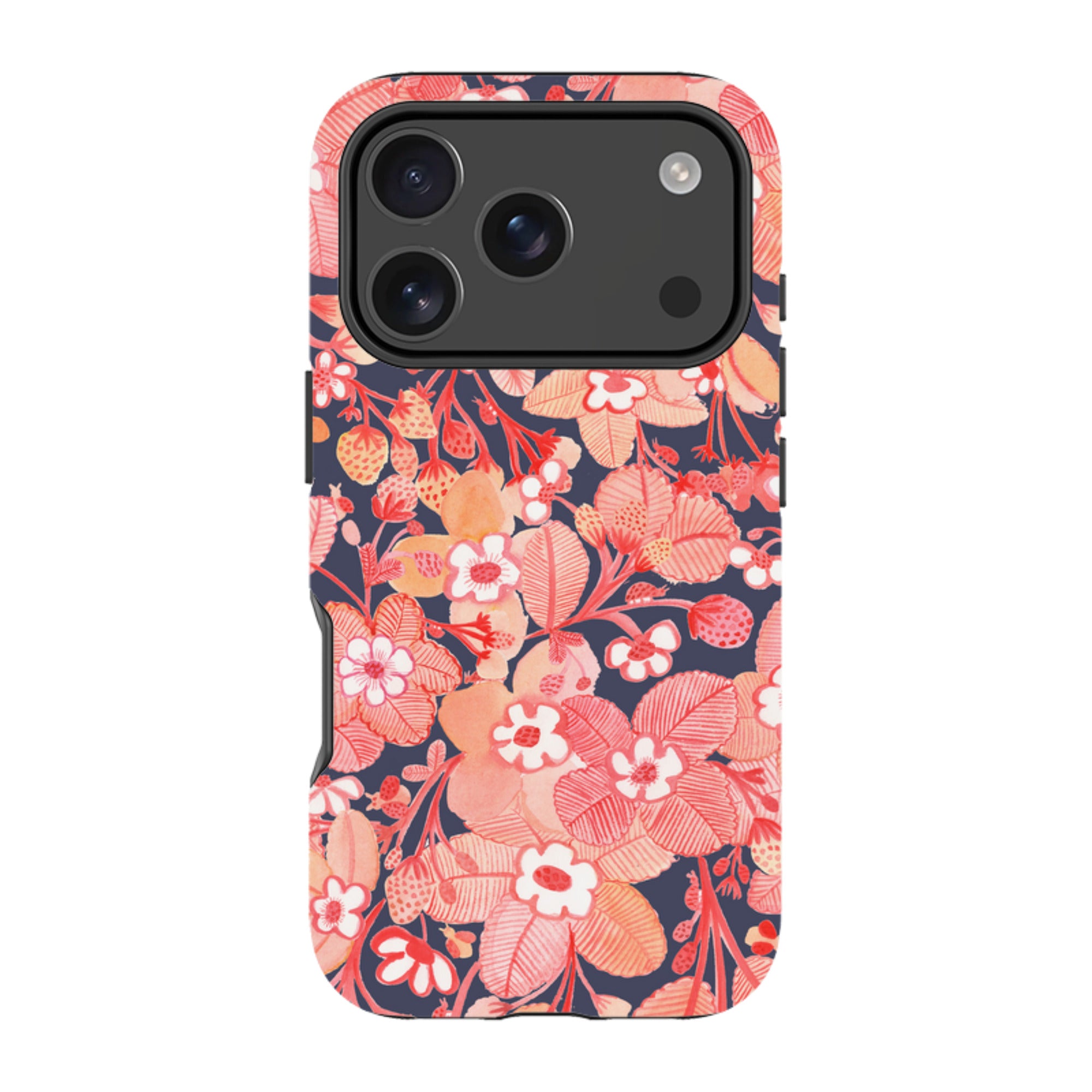 iPhone Tough Case - Strawberry Poem By Gabriela Larios