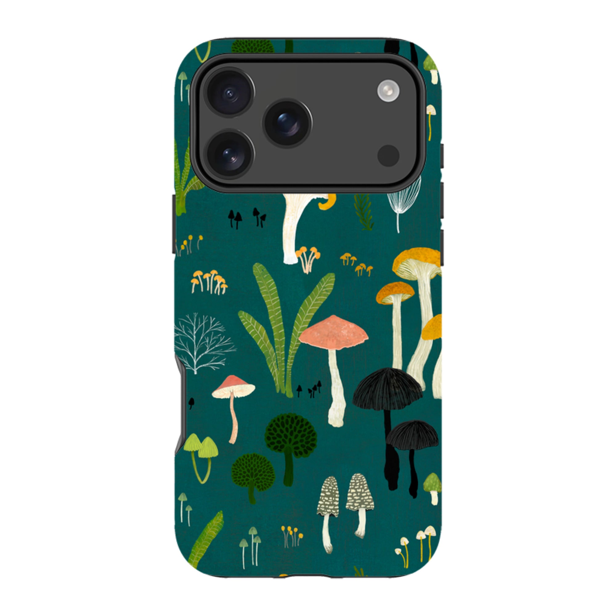 iPhone Tough Case - Mushroom Lake By Katherine Quinn