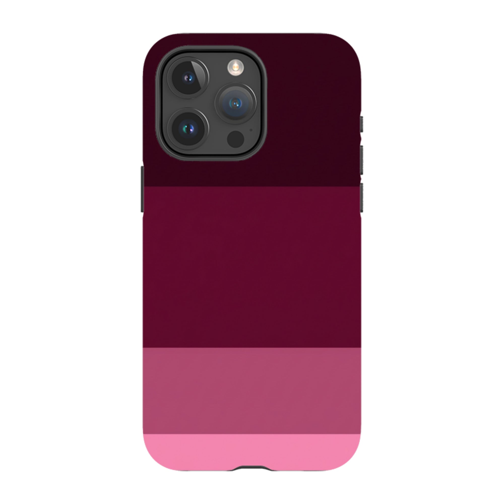 iPhone Tough Case - Burgundy Gradient