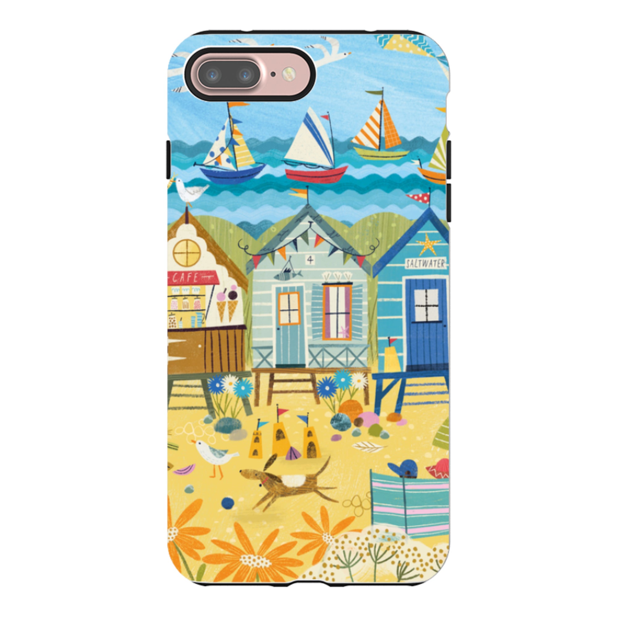 iPhone Case - Beachy Days 1 By Ali Brookes