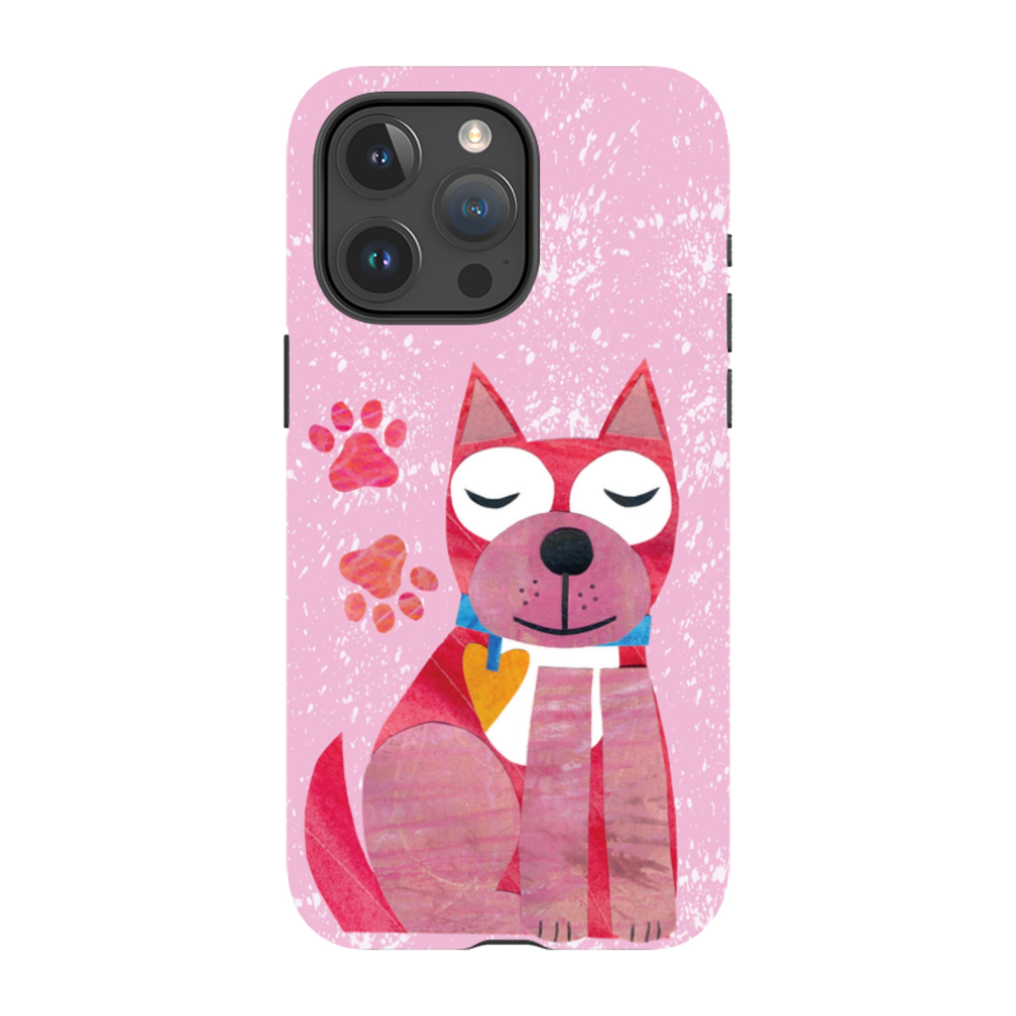 iPhone MagSafe Tough Case - Dog With Heart By Tracey English