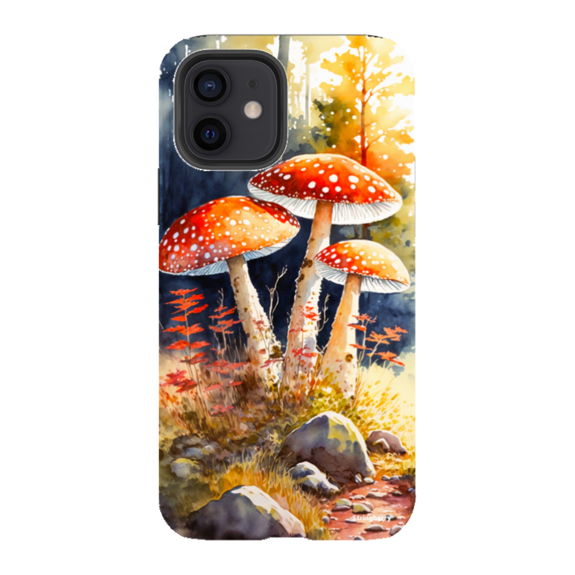 iPhone Tough Case - Mushroom Colour I