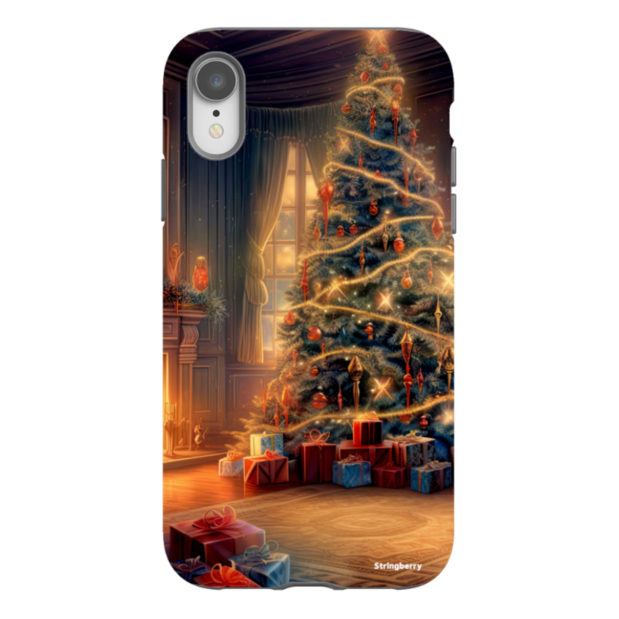 iPhone Tough Case - Holly Jolly Christmas