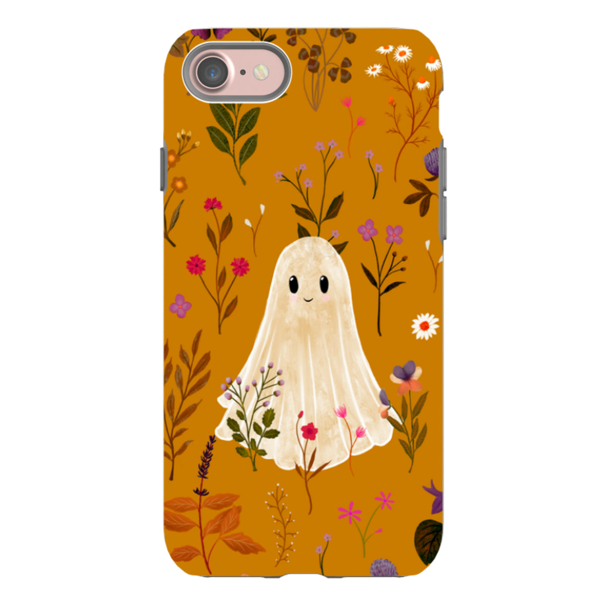 iPhone Tough Case - Ghost in the Garden - Spice Multi By Katherine Quinn