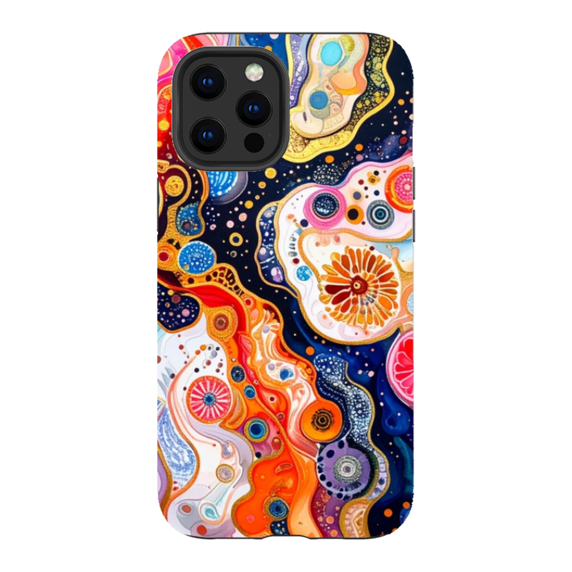 iPhone Tough Case - Cloud Marble