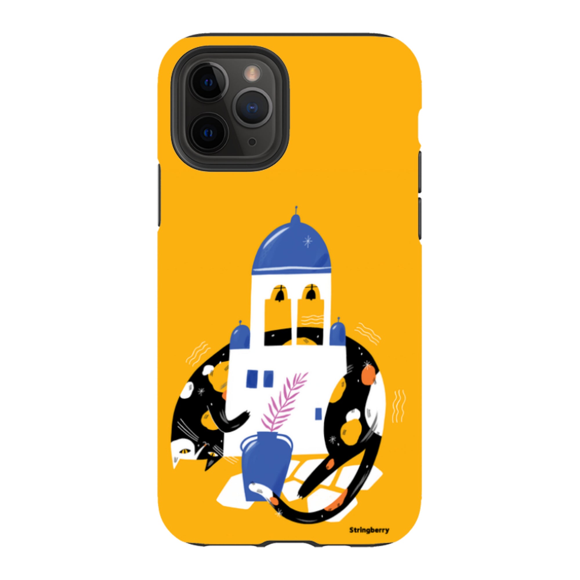 iPhone Tough Case - Calico By Madalina Andronic