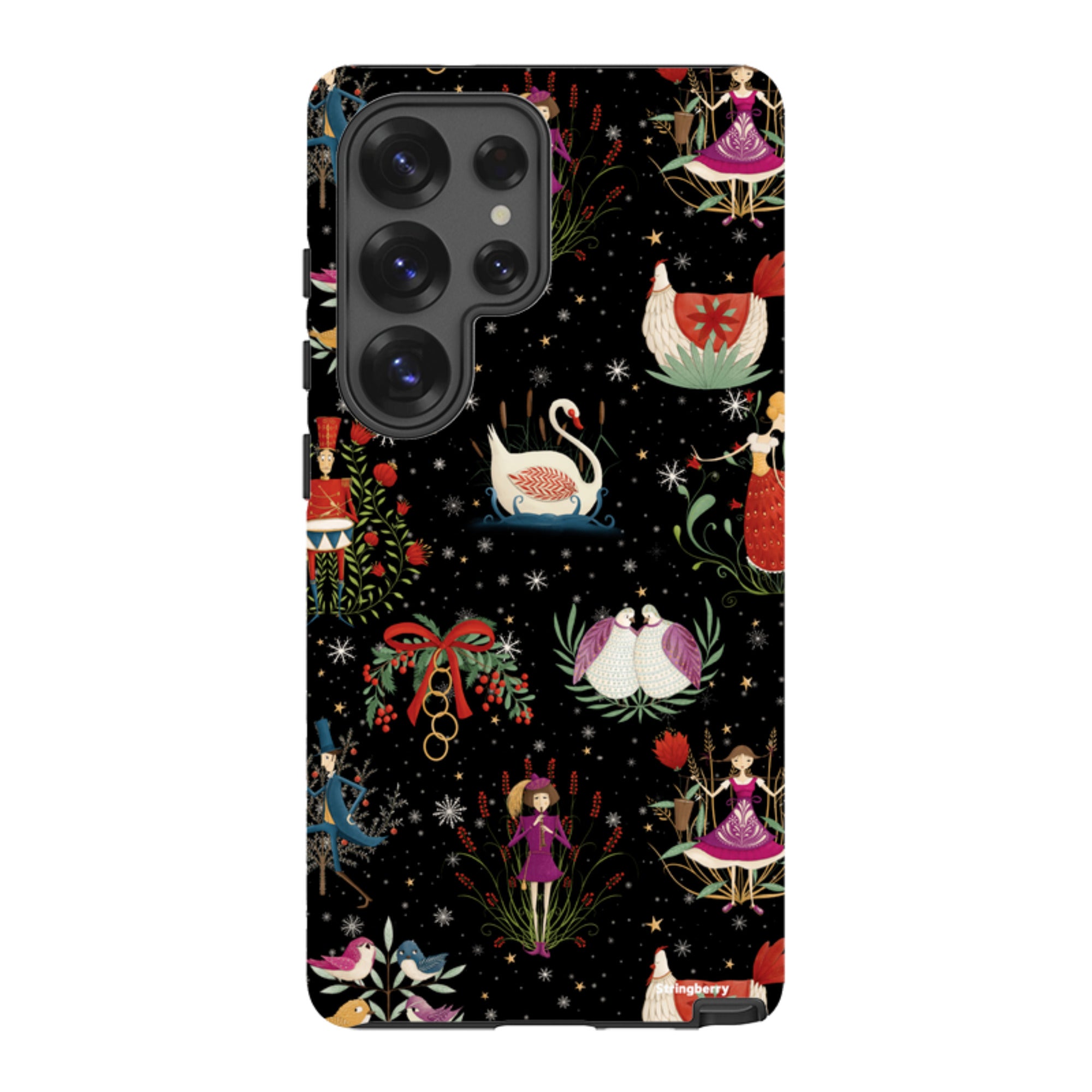 Samsung Tough Case - Twelve Days Black By Maja Lindberg