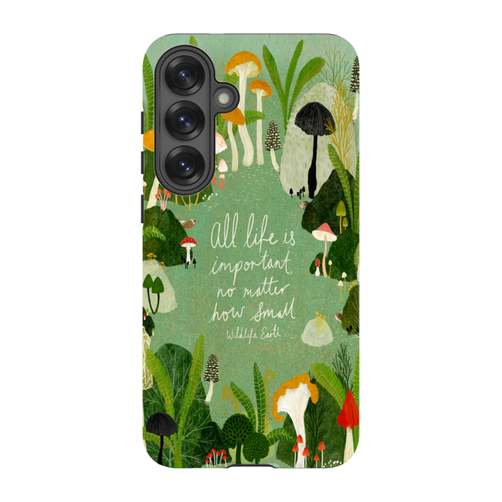 Samsung Tough Case - Wildlife Text By Katherine Quinn