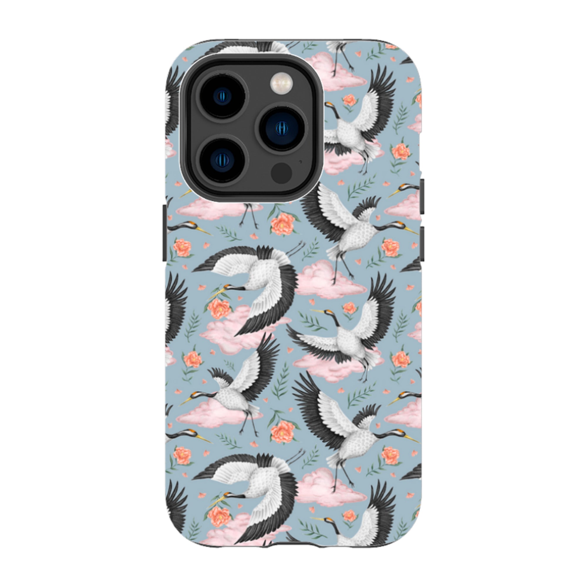 iPhone Tough Case - Flight Of The Cranes By Catherine Rowe