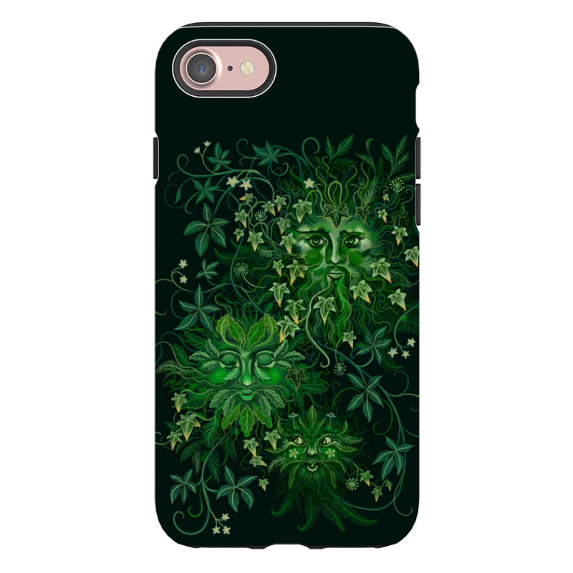 iPhone Tough Case - Green Man By Anna Stead