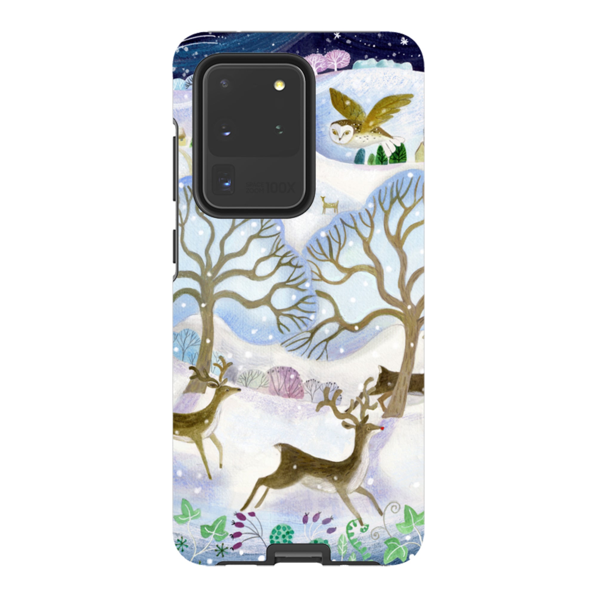 Samsung Tough Case - Winter Deer By Bex Parkin