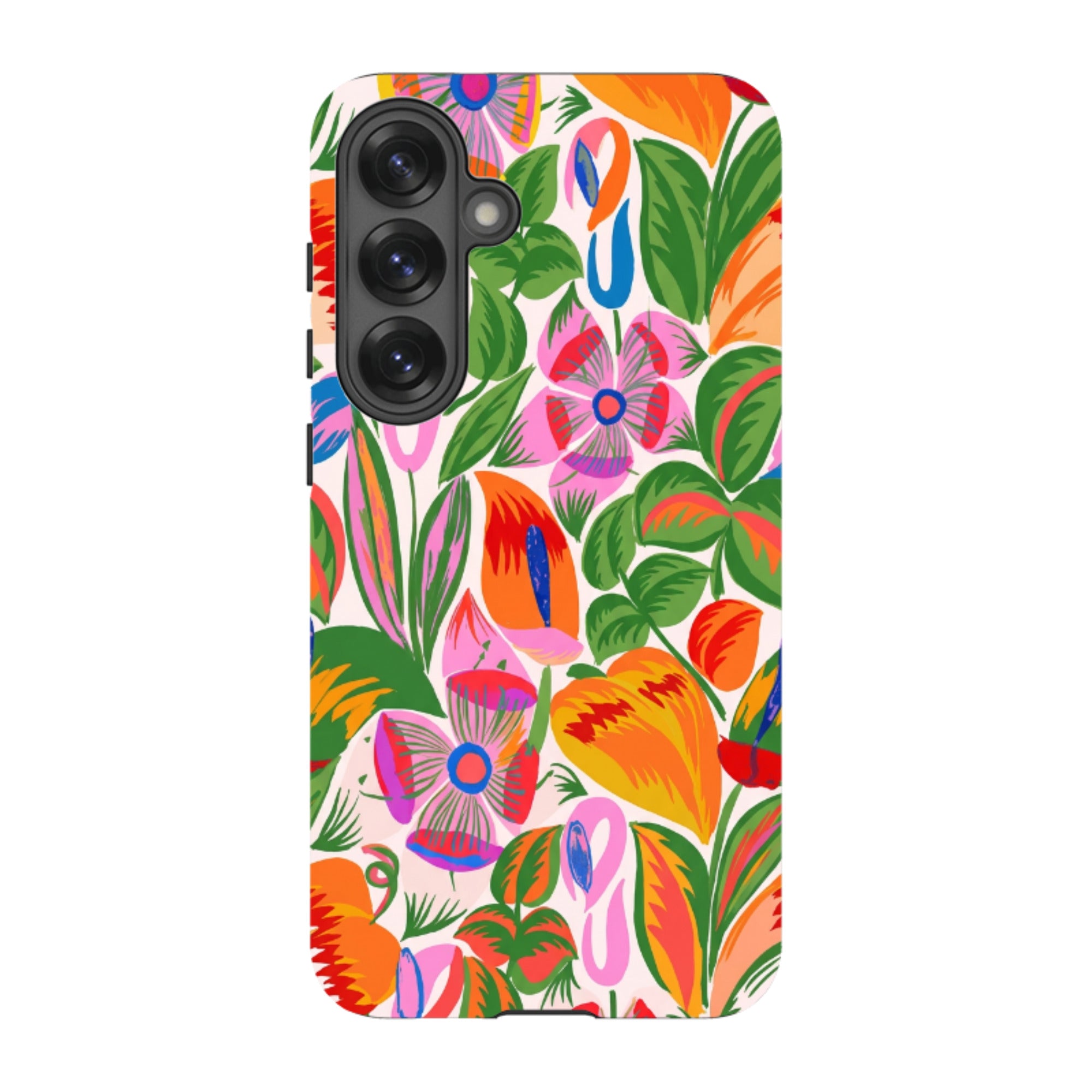 Samsung Tough Case - Vintage Tropical Floral