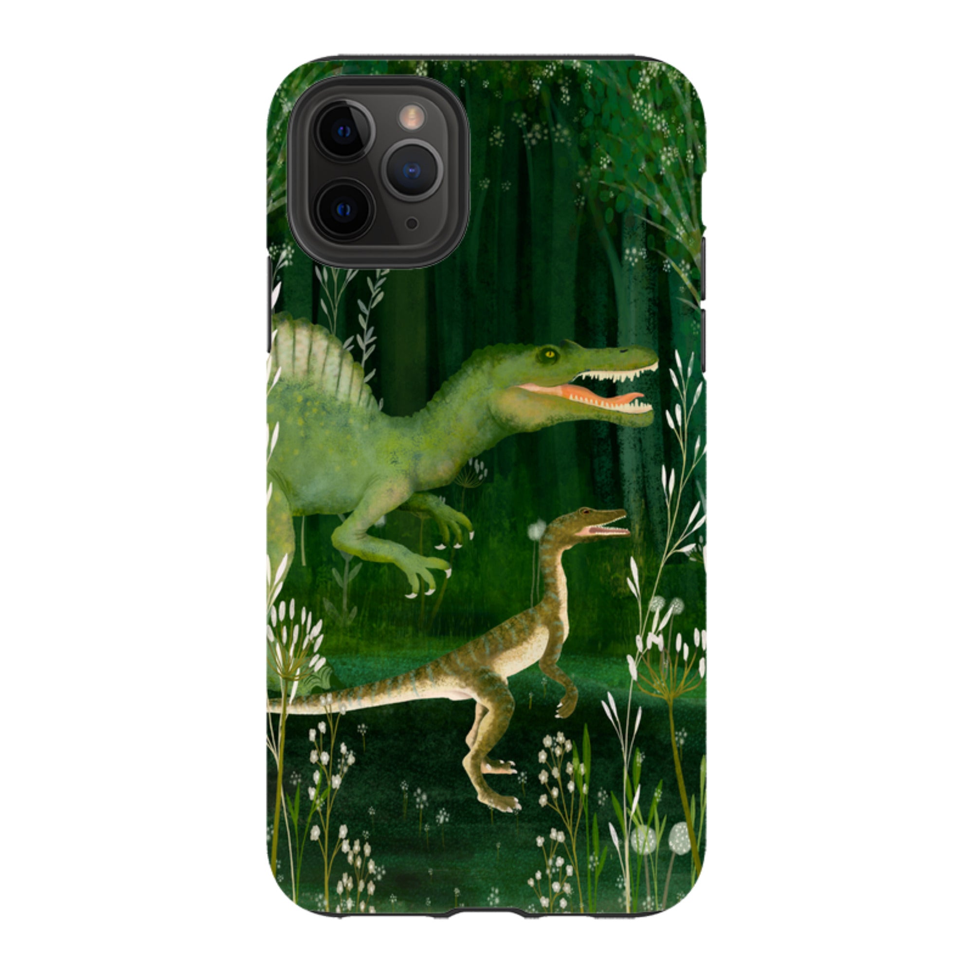 iPhone Tough Case - Dino Park II By Katherine Quinn