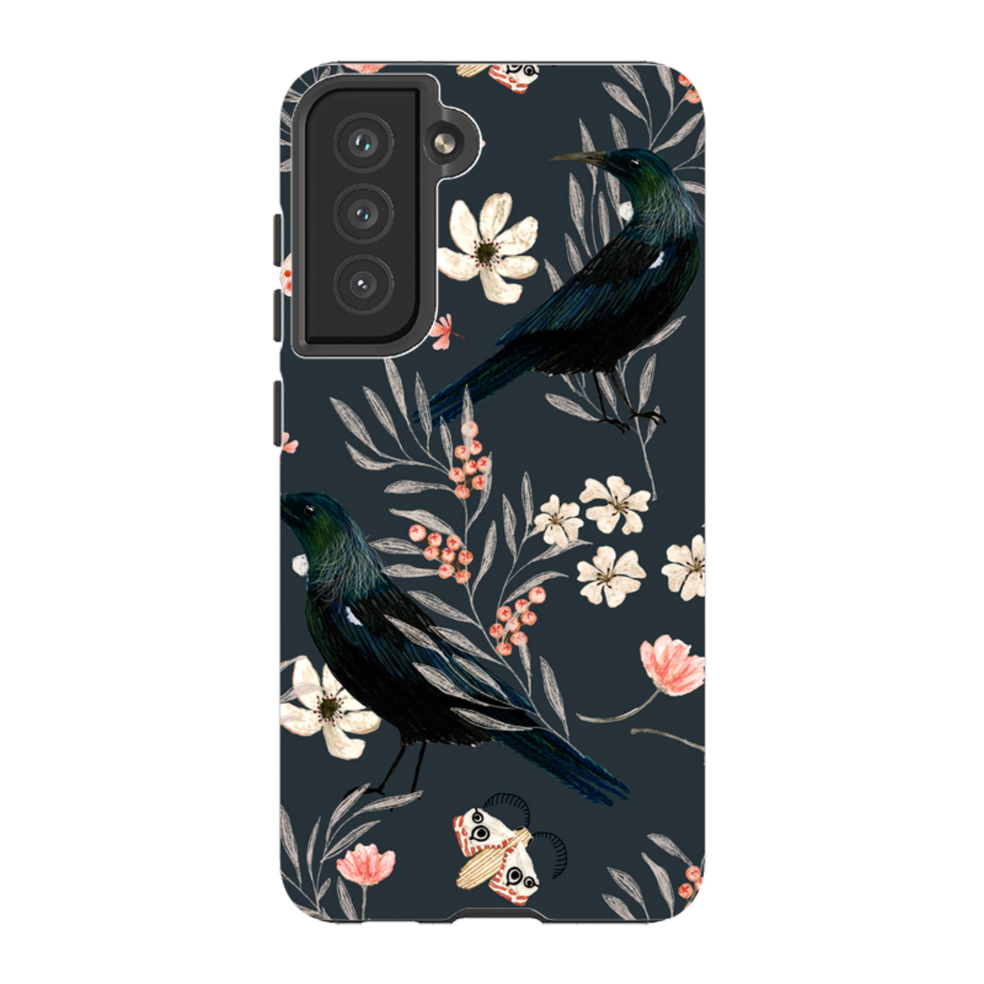 Samsung Tough Case - Moths And Tuis By Katherine Quinn