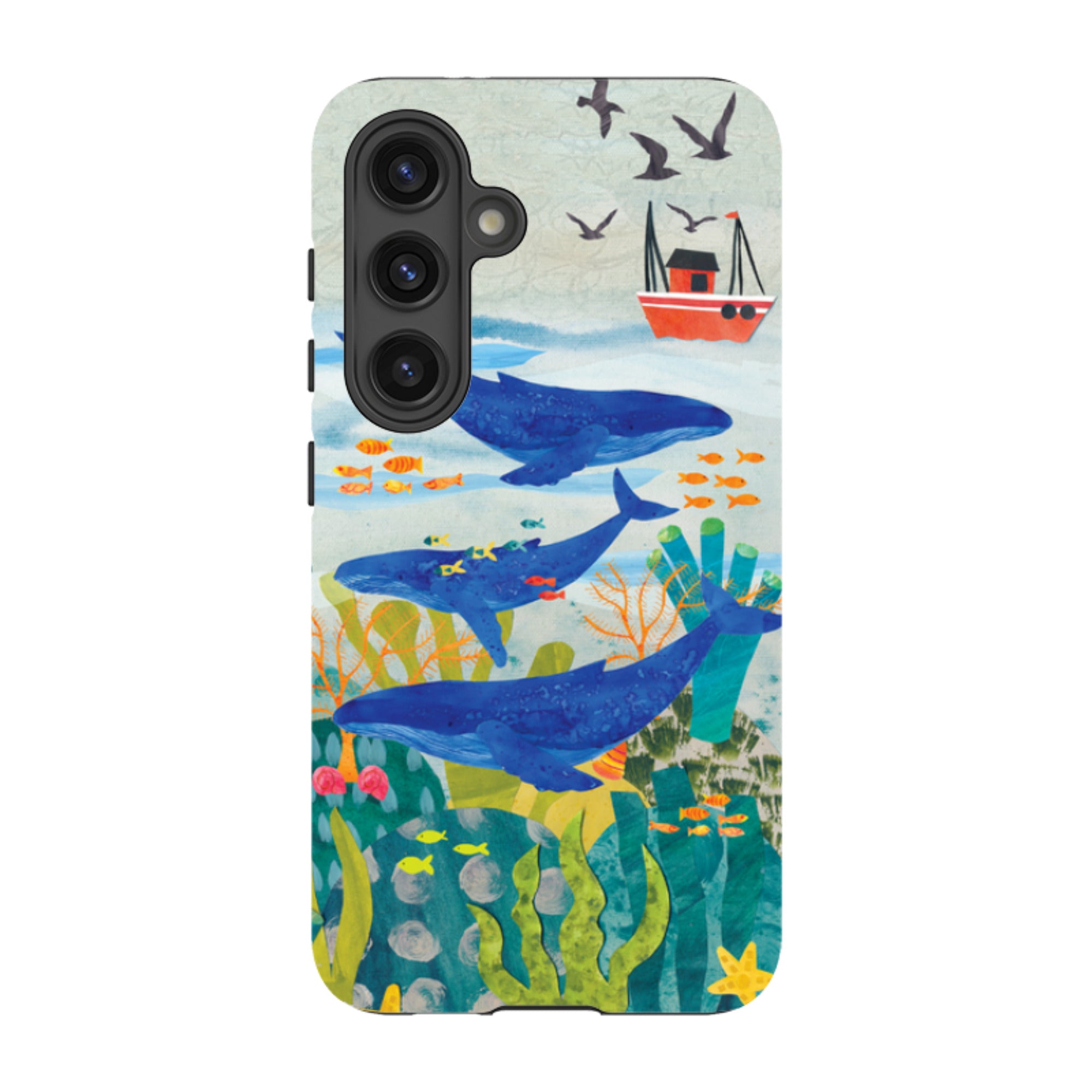 Samsung Tough  Case - Whale Watching By Tracey English