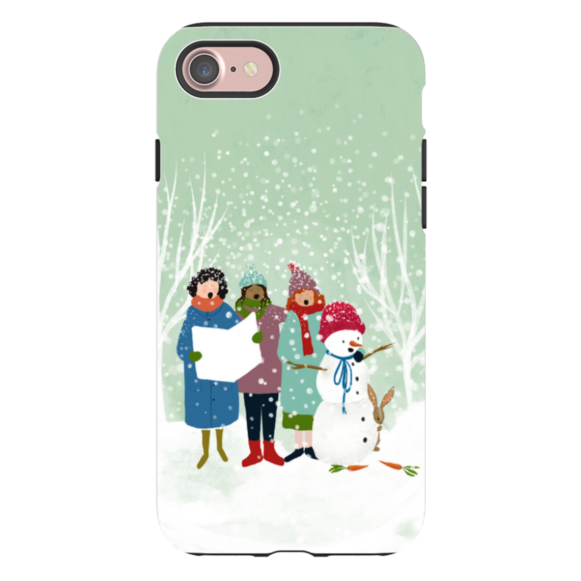 iPhone Tough Case - Card Singers 3 By Katherine Quinn