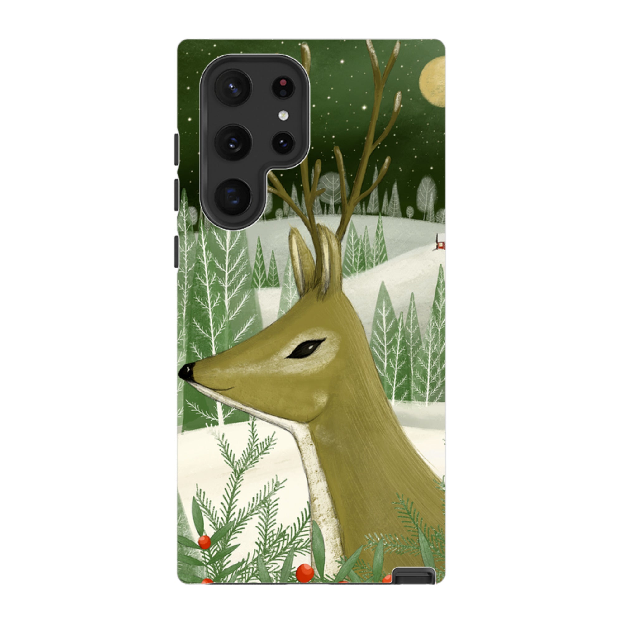Samsung Tough Case - Reindeer By Maja Lindberg