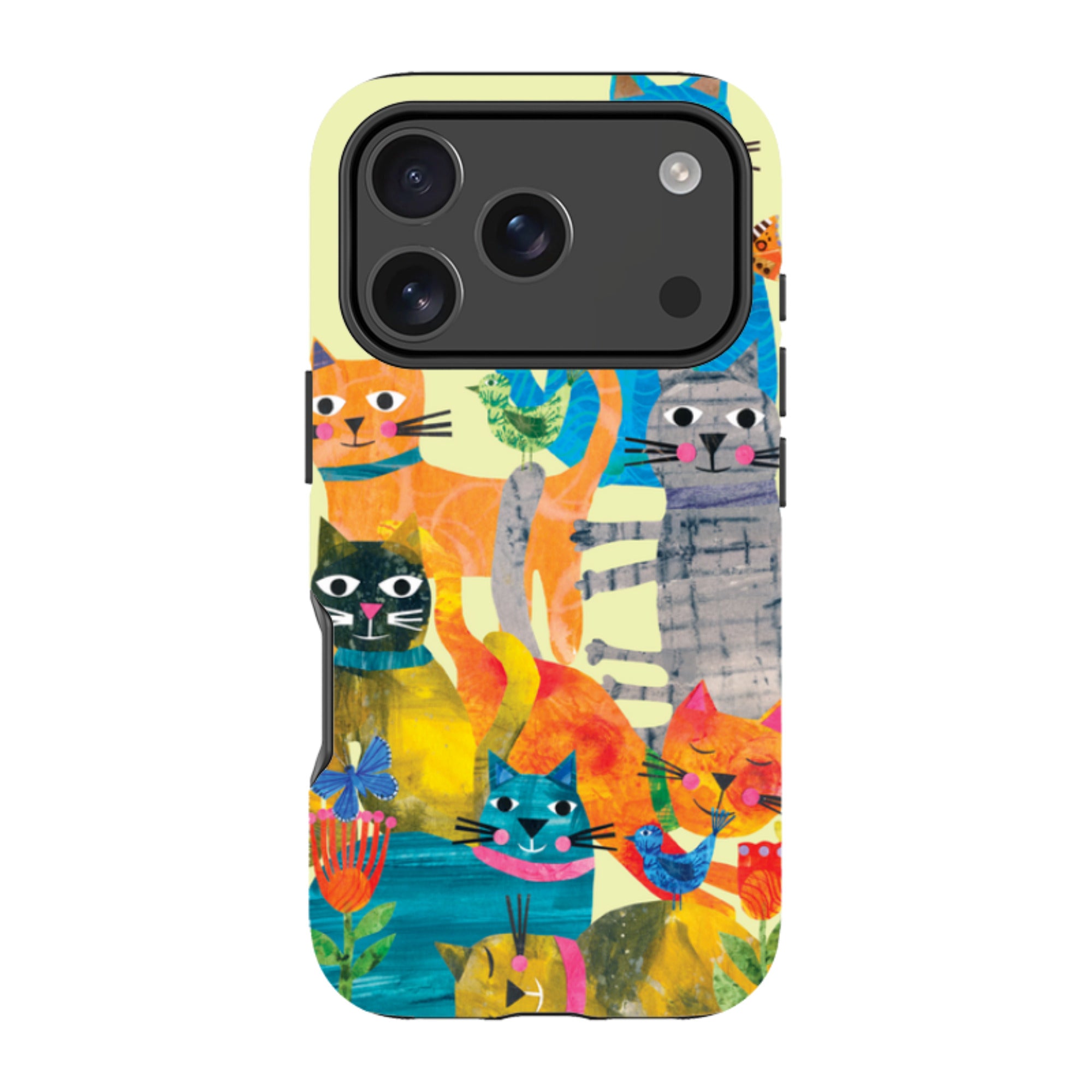 iPhone MagSafe Tough Case - Cat Party By Tracey English