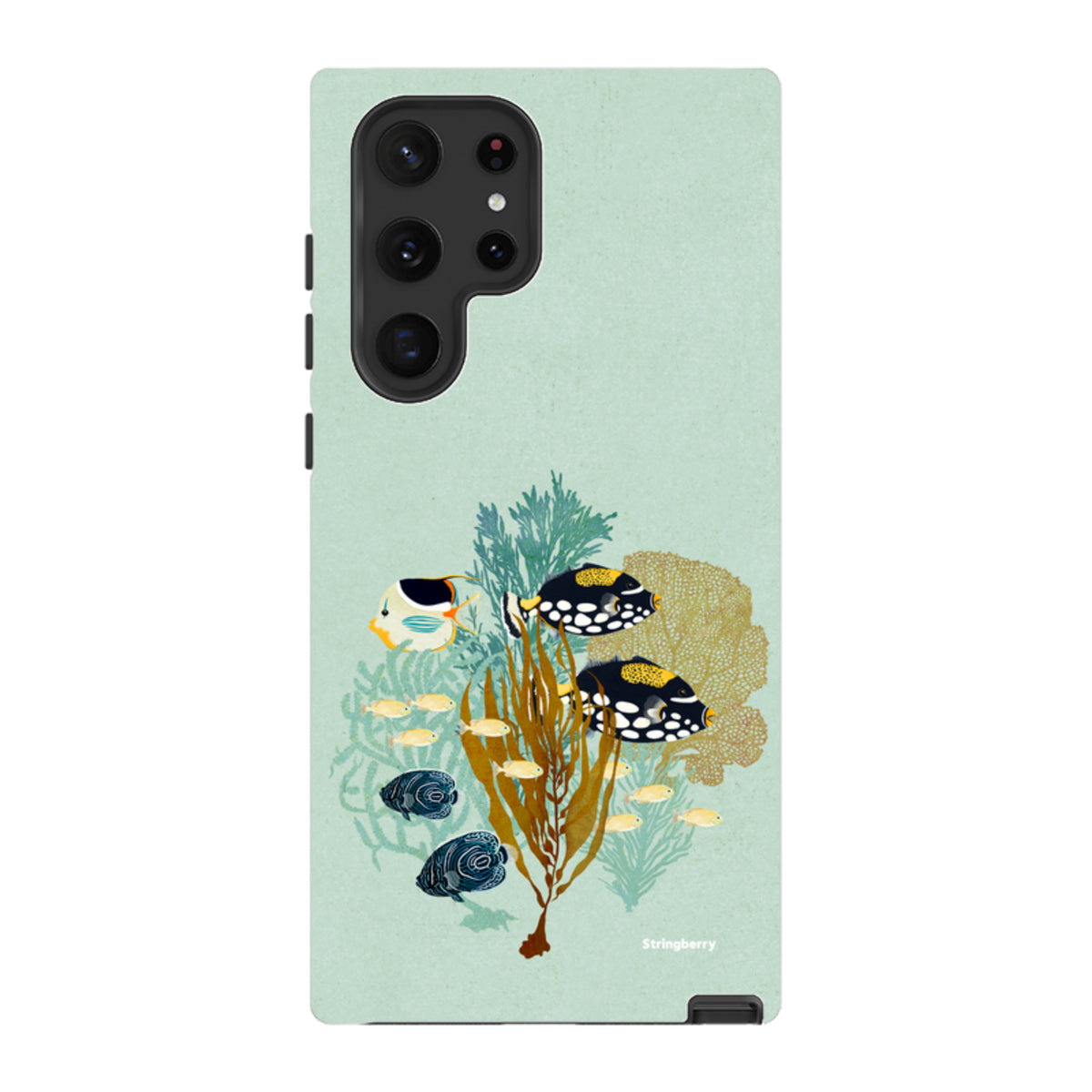 Samsung Tough Case - Fish Town By Katherine Quinn