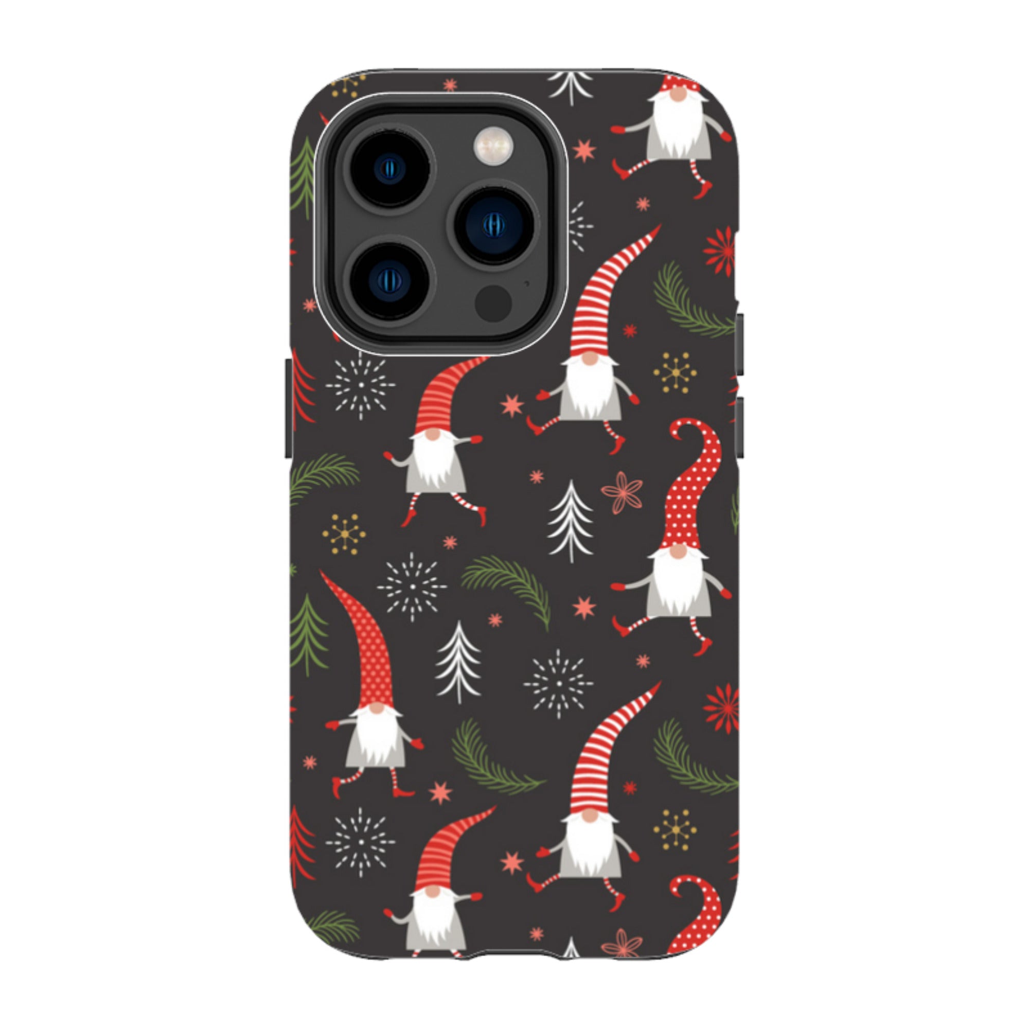 iPhone MagSafe Tough Case - Merry Xmas Pattern