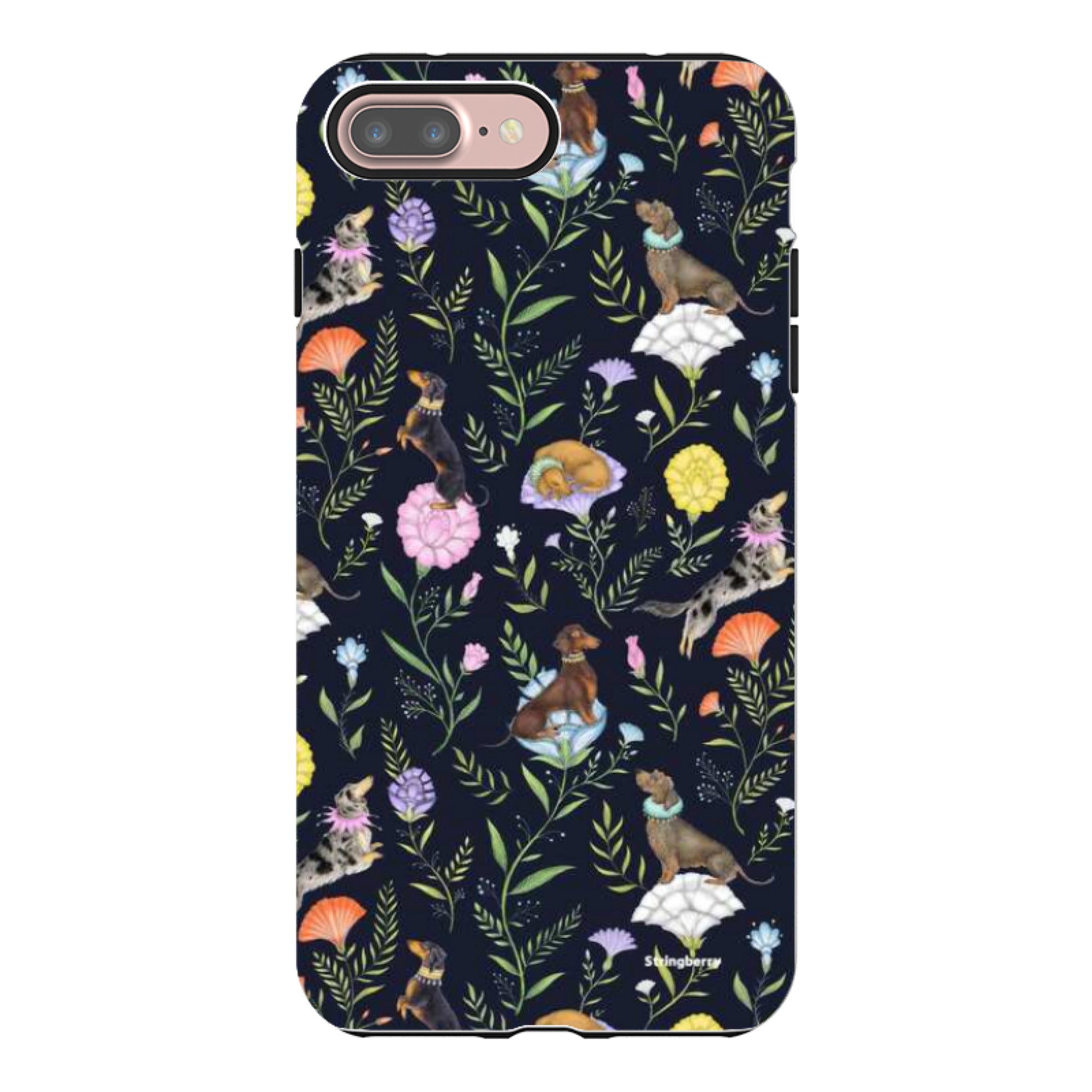 iPhone Tough Case - Doxy Day Afternoon Marine By Catherine Rowe