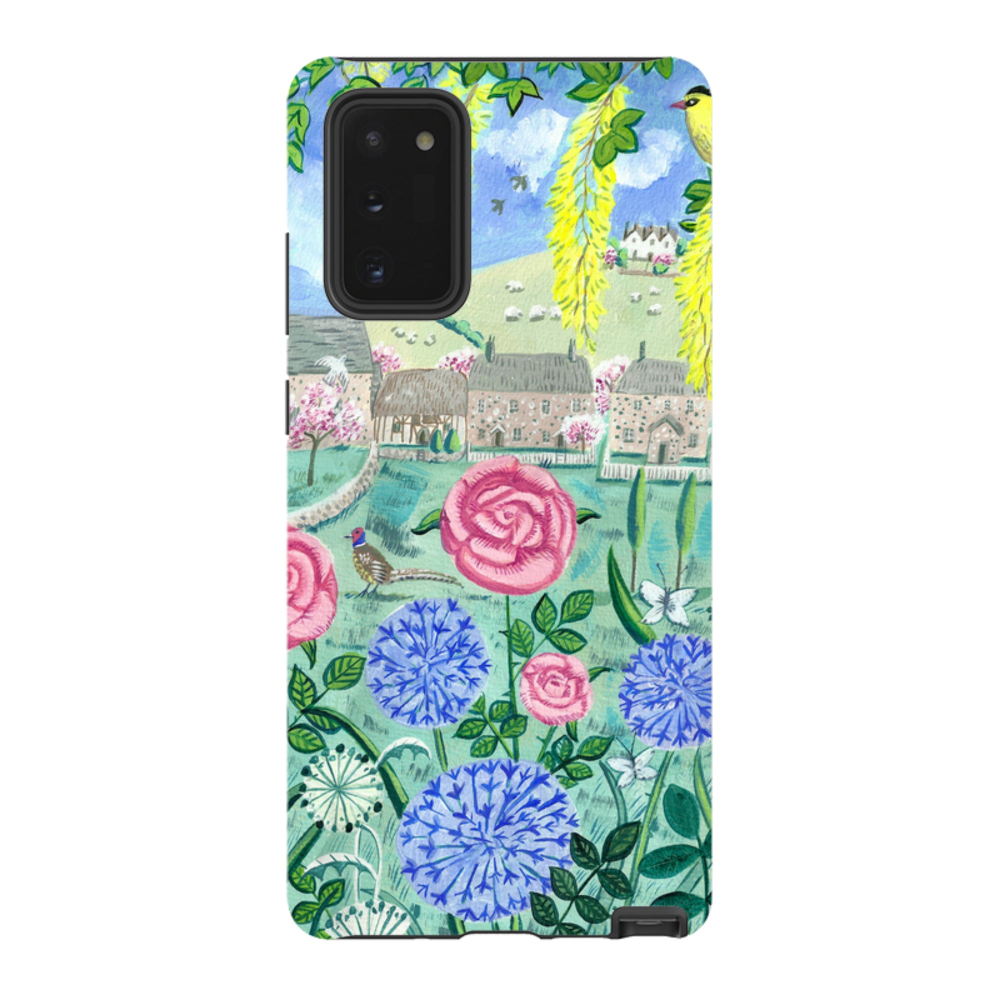 Samsung Tough Case - Village Floral By Mary Stubberfield