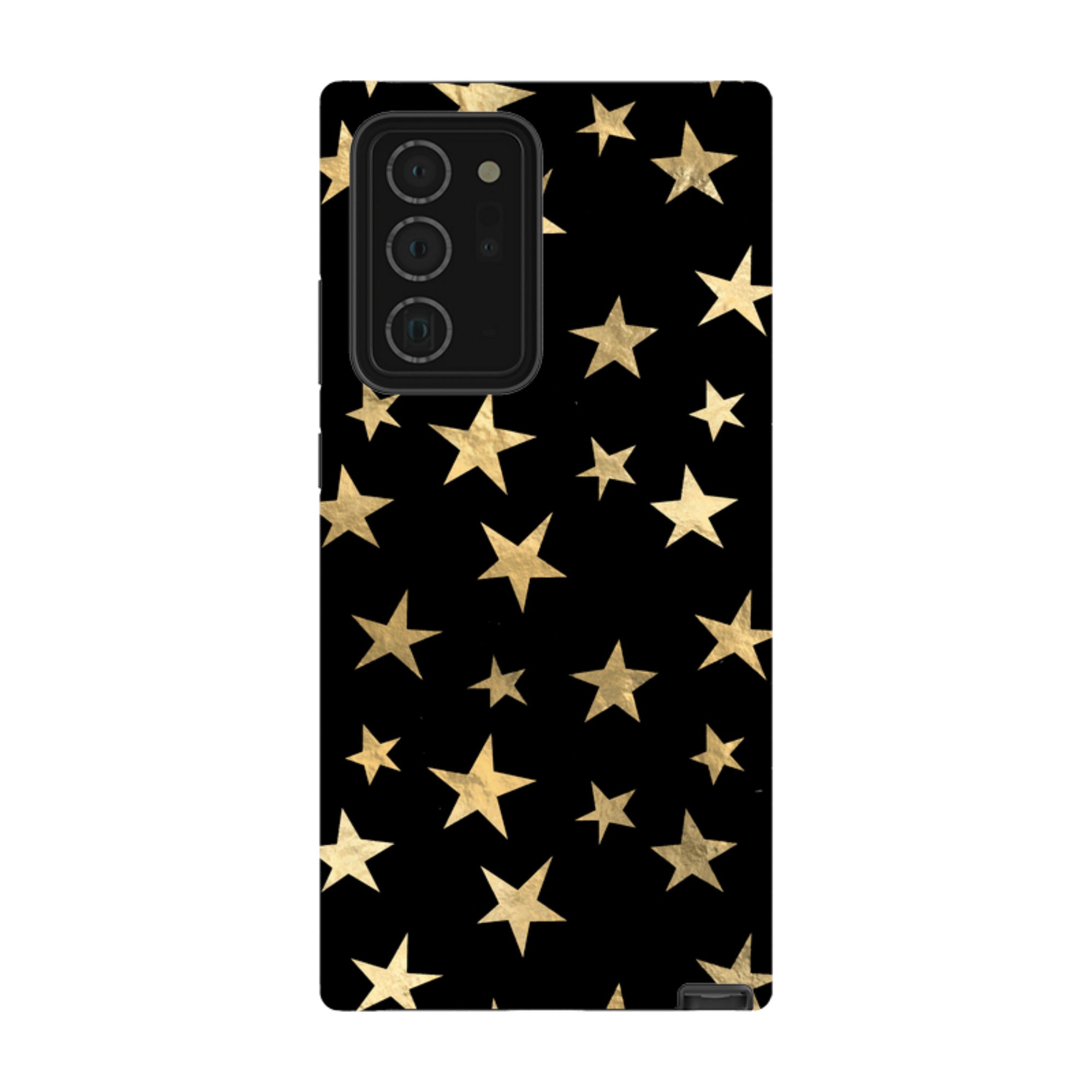 Samsung Tough Case - Black and Gold Stars