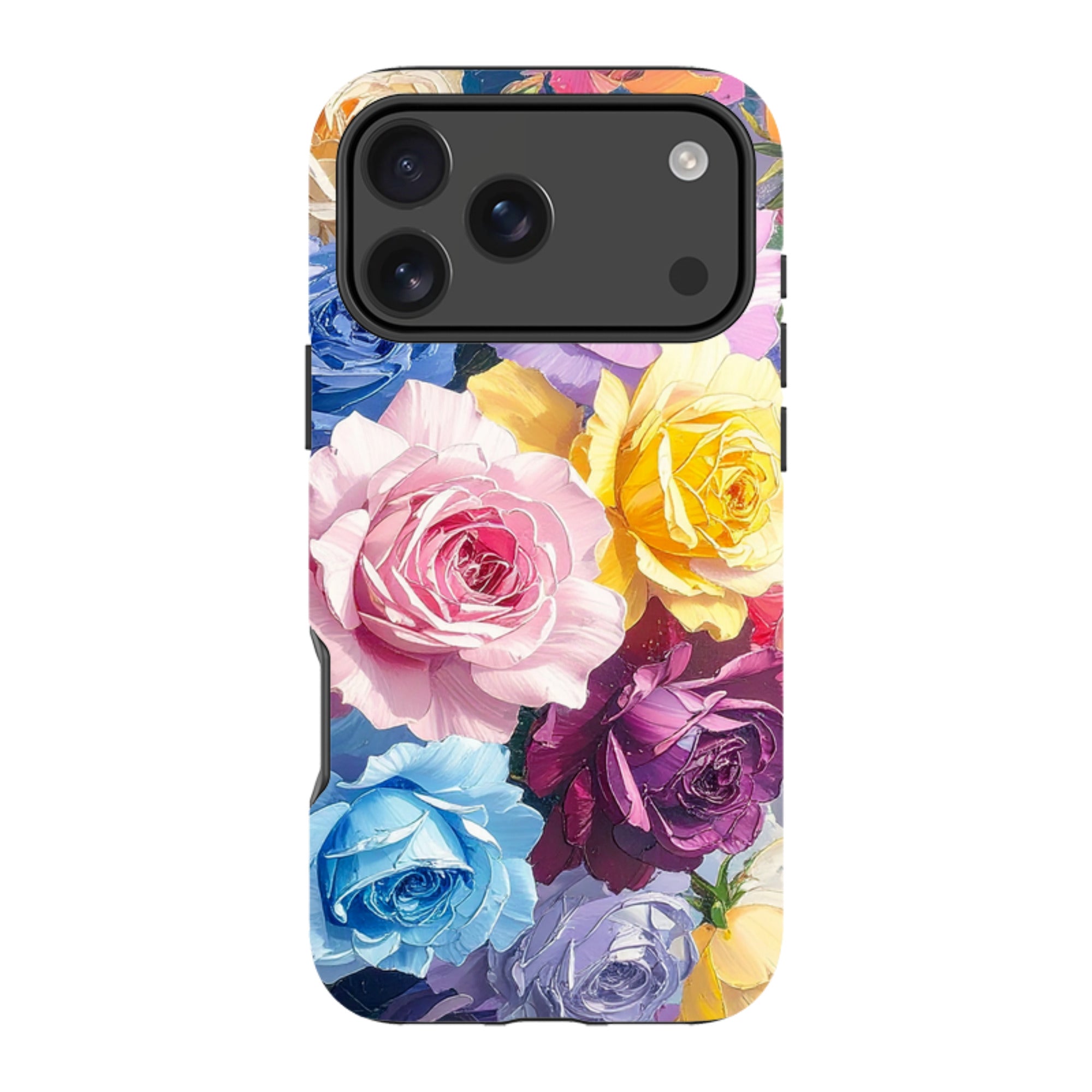 iPhone MagSafe Tough Case - Summer Floral Roses