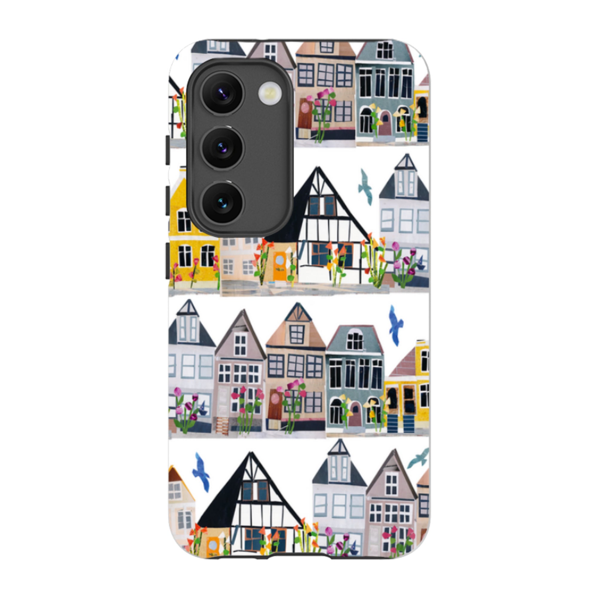 Samsung Tough Case - Danish Houses By Tracey English