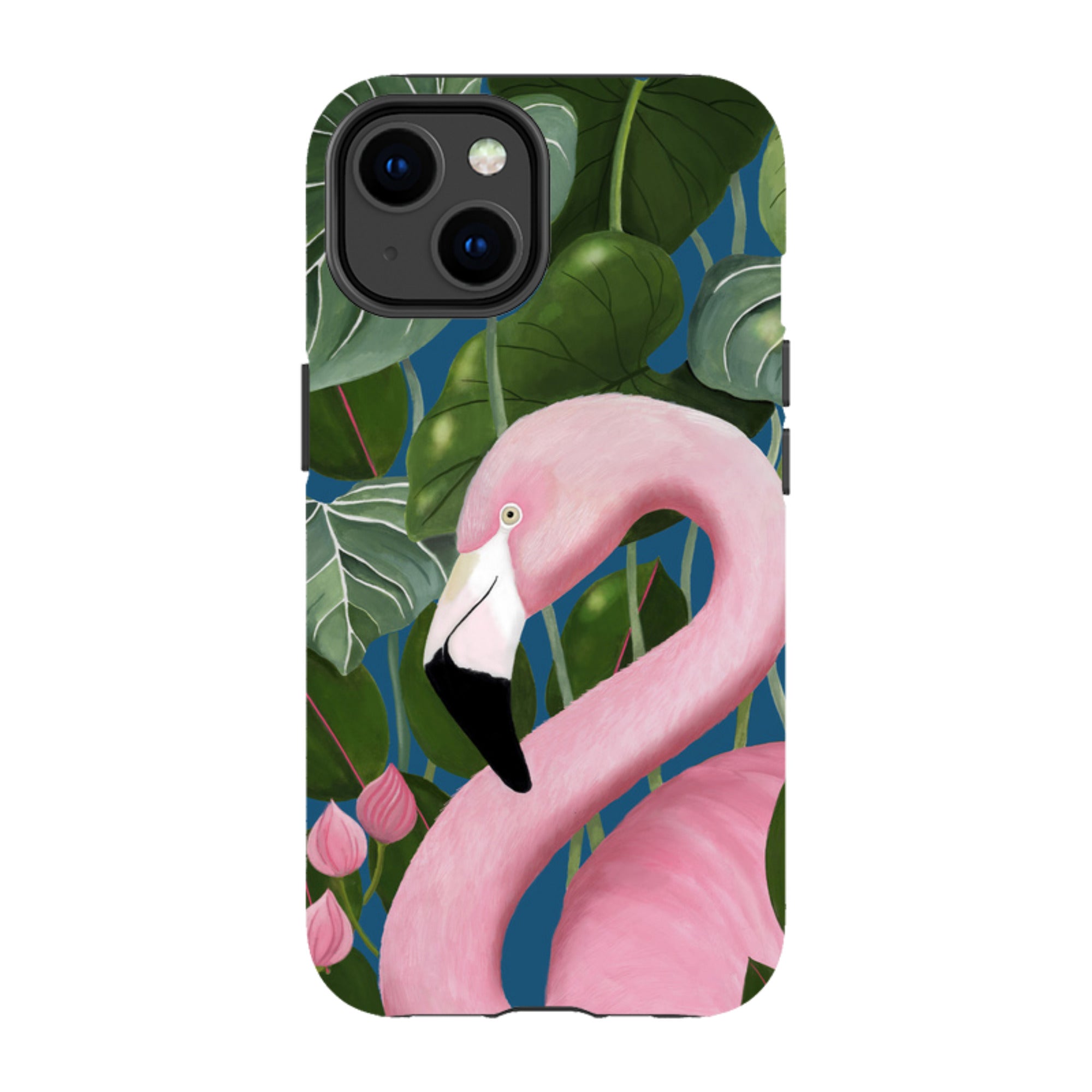 iPhone Tough Case - Flamingo By Bex Parkin