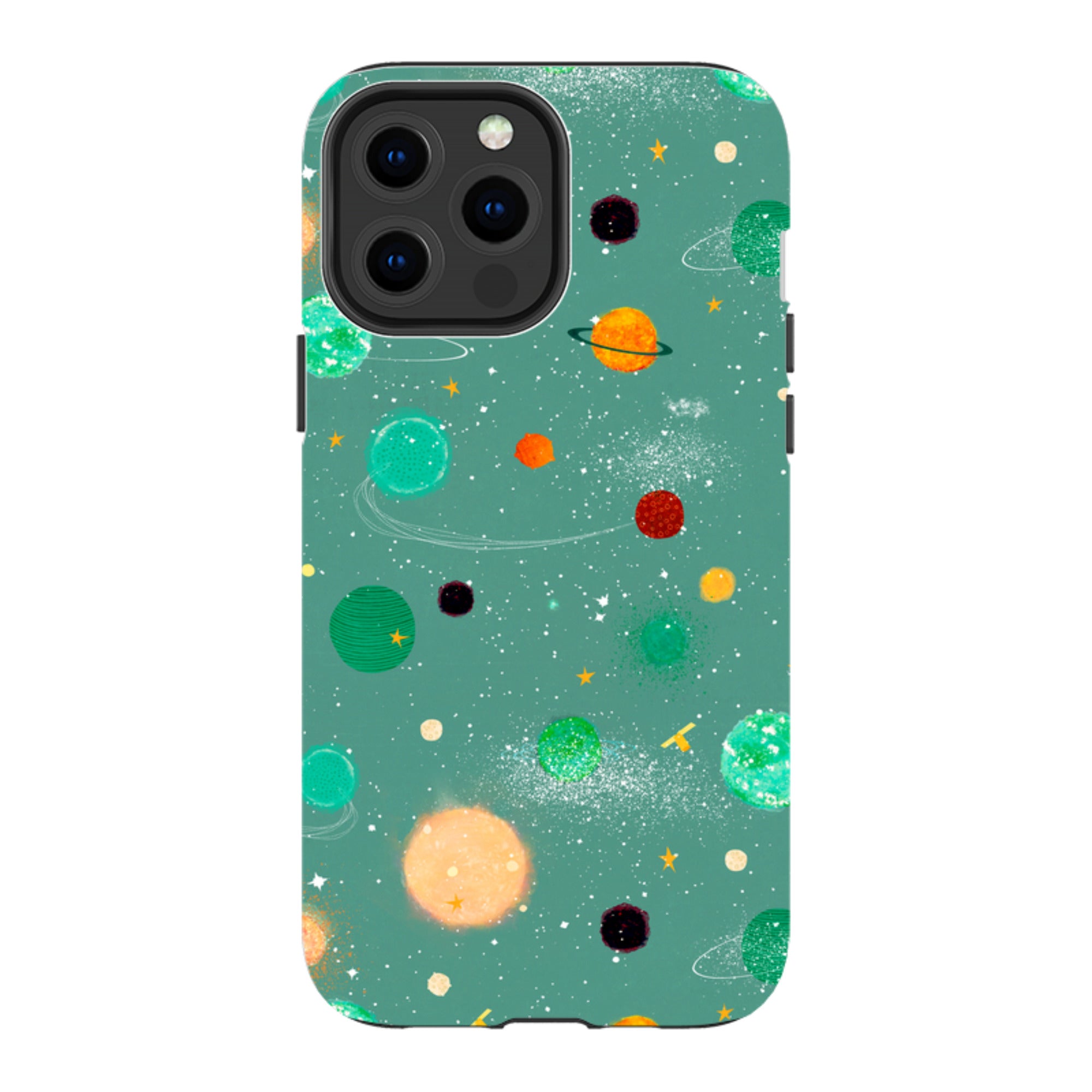 iPhone MagSafe Tough Case - Far Far Away Green By Katherine Quinn