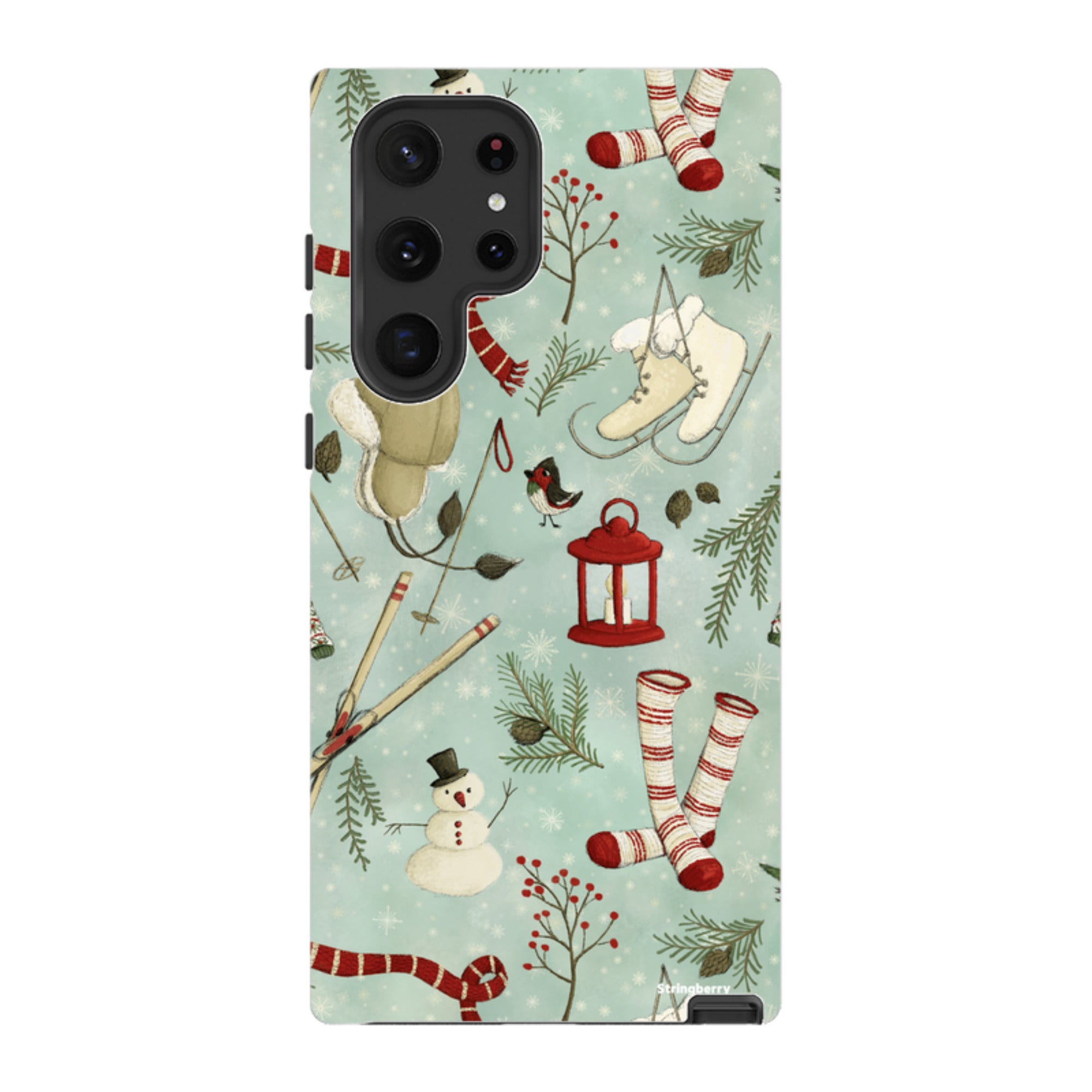 Samsung Tough Case - Winter Pattern By Maja Lindberg