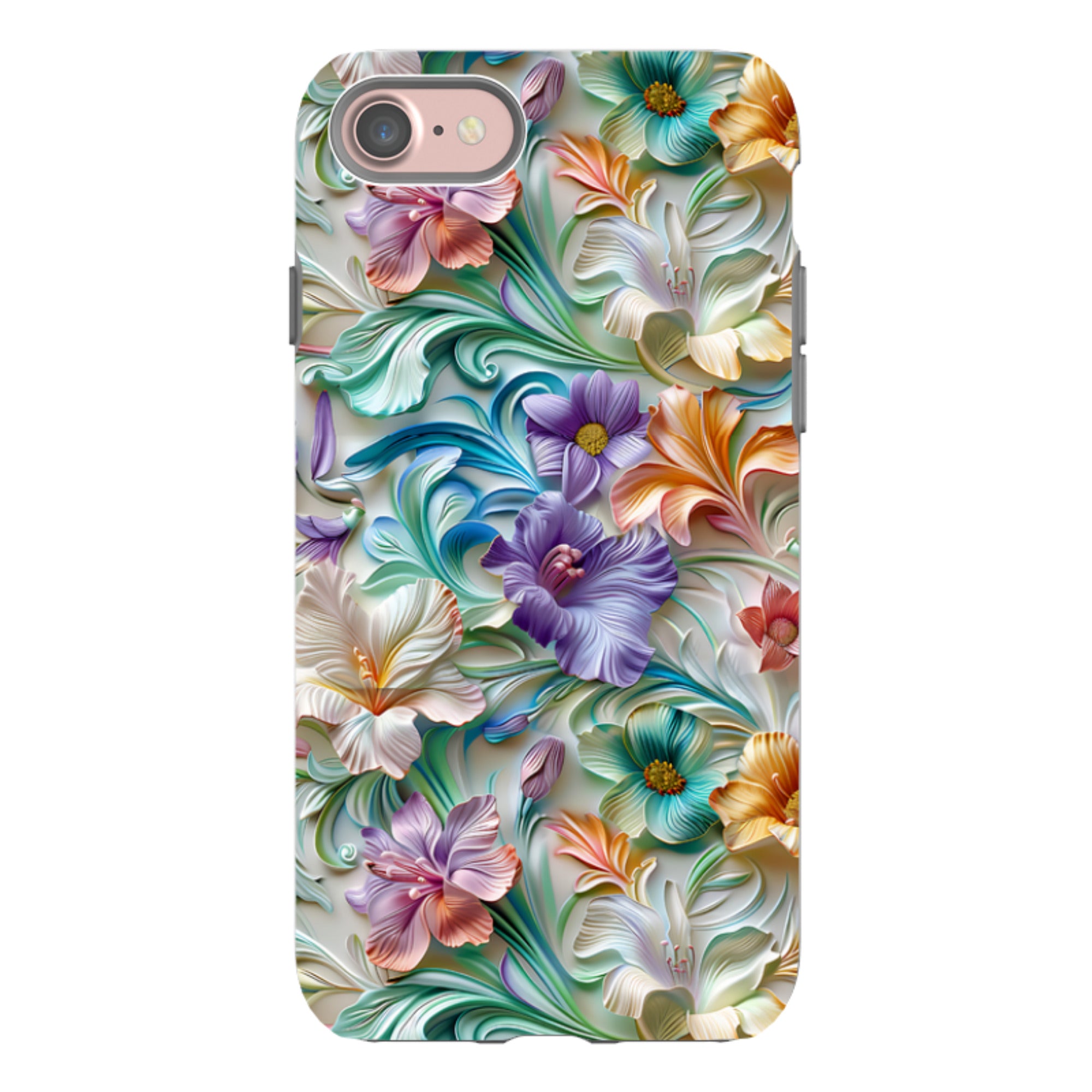 iPhone Tough Case -Neo Floral