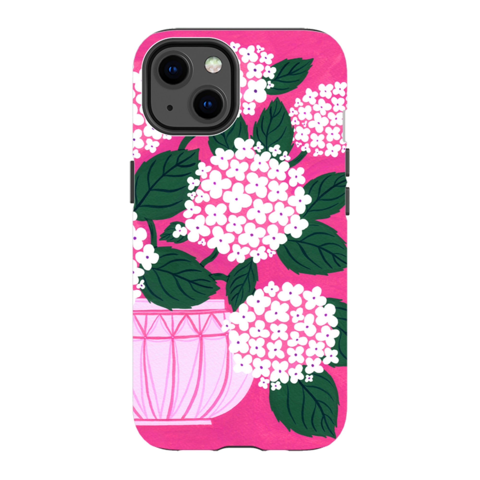iPhone Tough Case - Hydrangea By Madalina Andronic