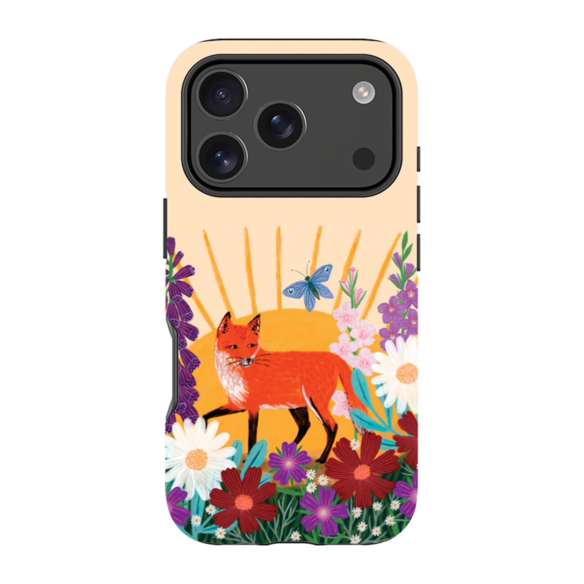 iPhone Tough Case - Summer Fox By Lee Foster Wilson