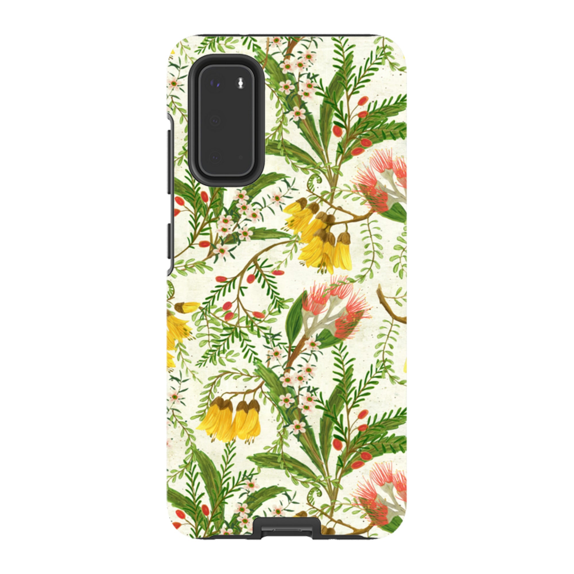 Samsung Tough Case - Kowhai And Bottle Brush By Katherine Quinn