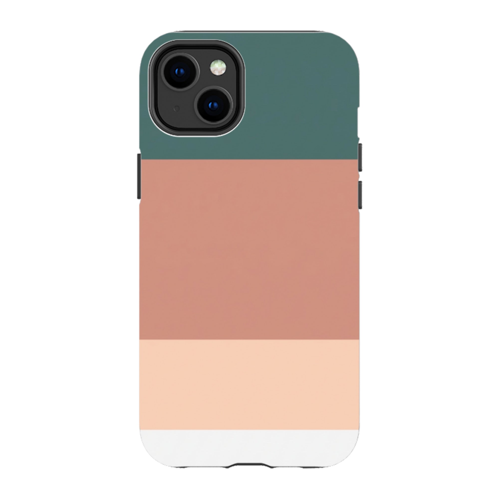 iPhone Tough Case - Muted Teal Gradient