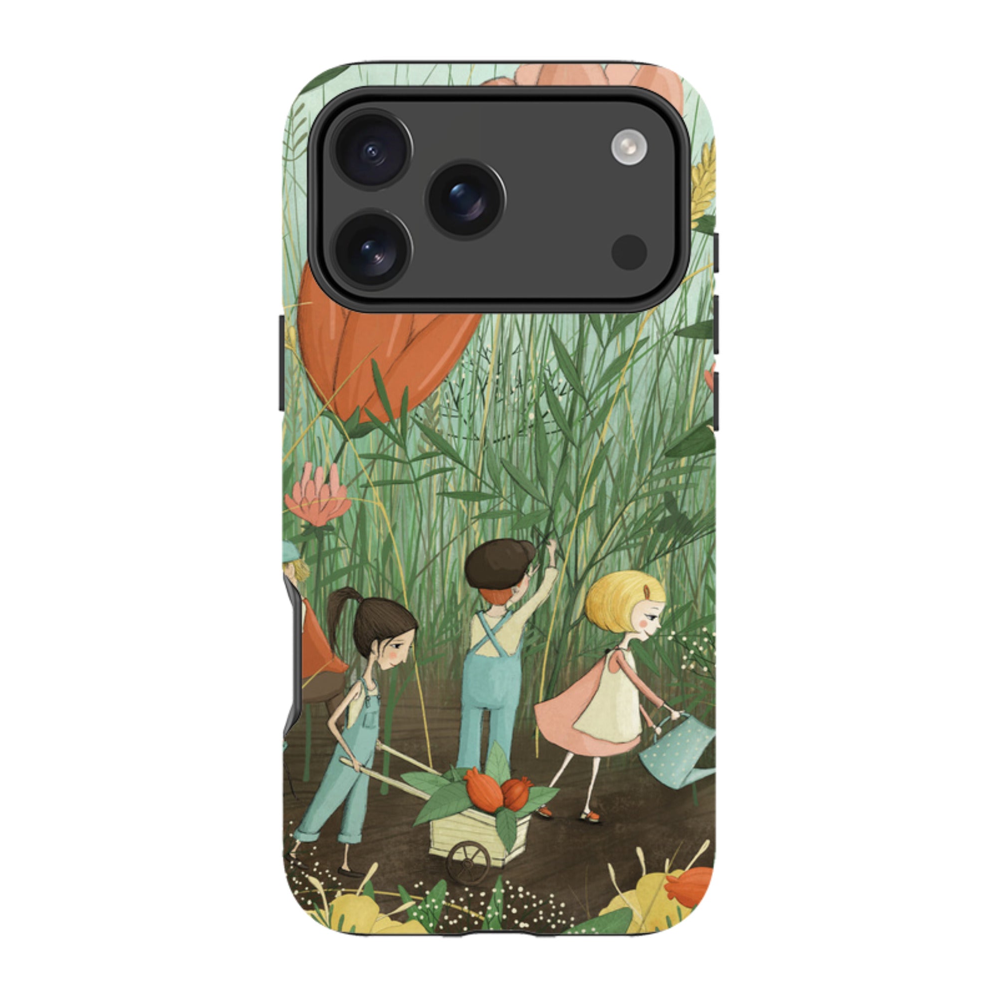 iPhone Tough Case - Garden Day By Maja Lindberg