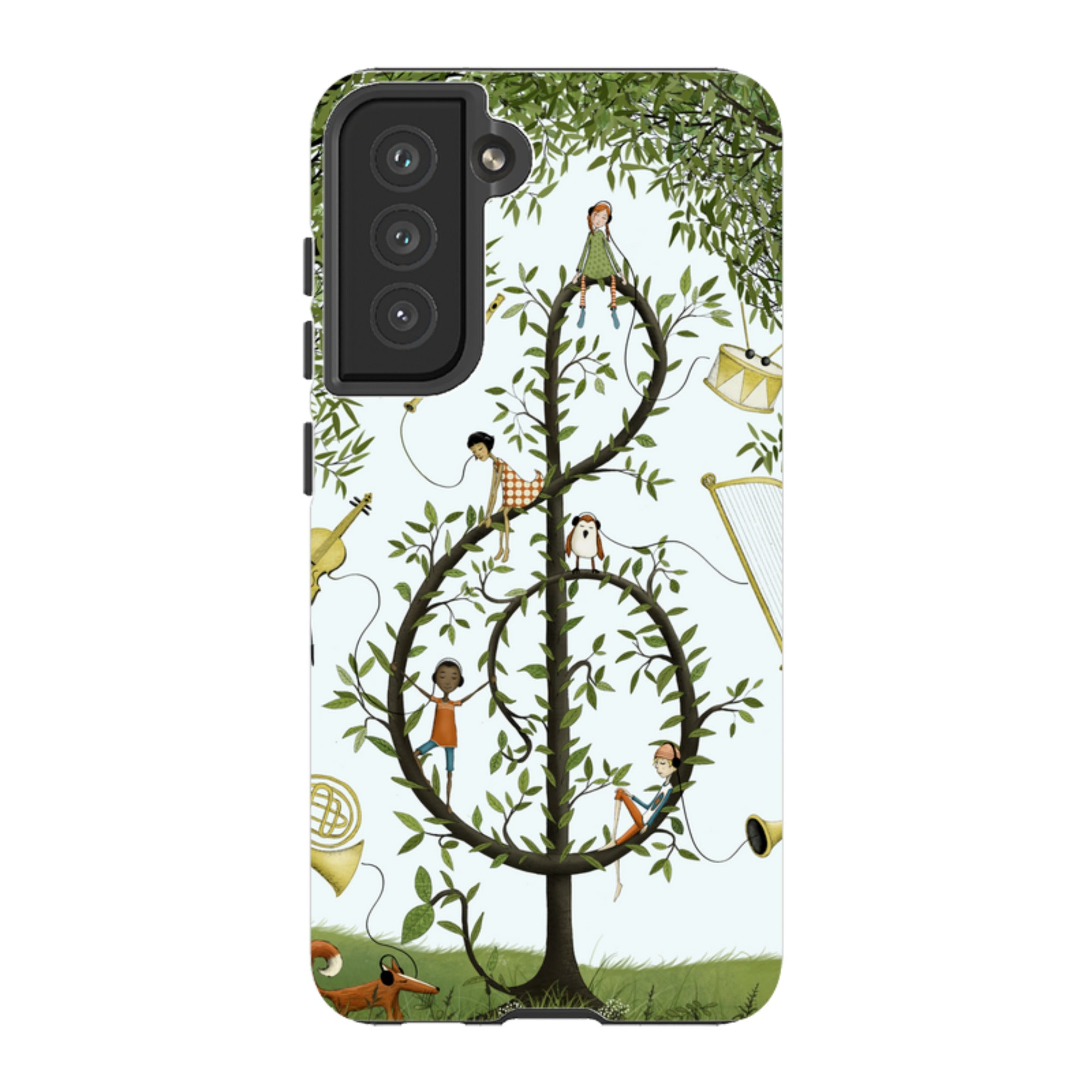 Samsung Tough Case - Music Tree By Maja Lindberg