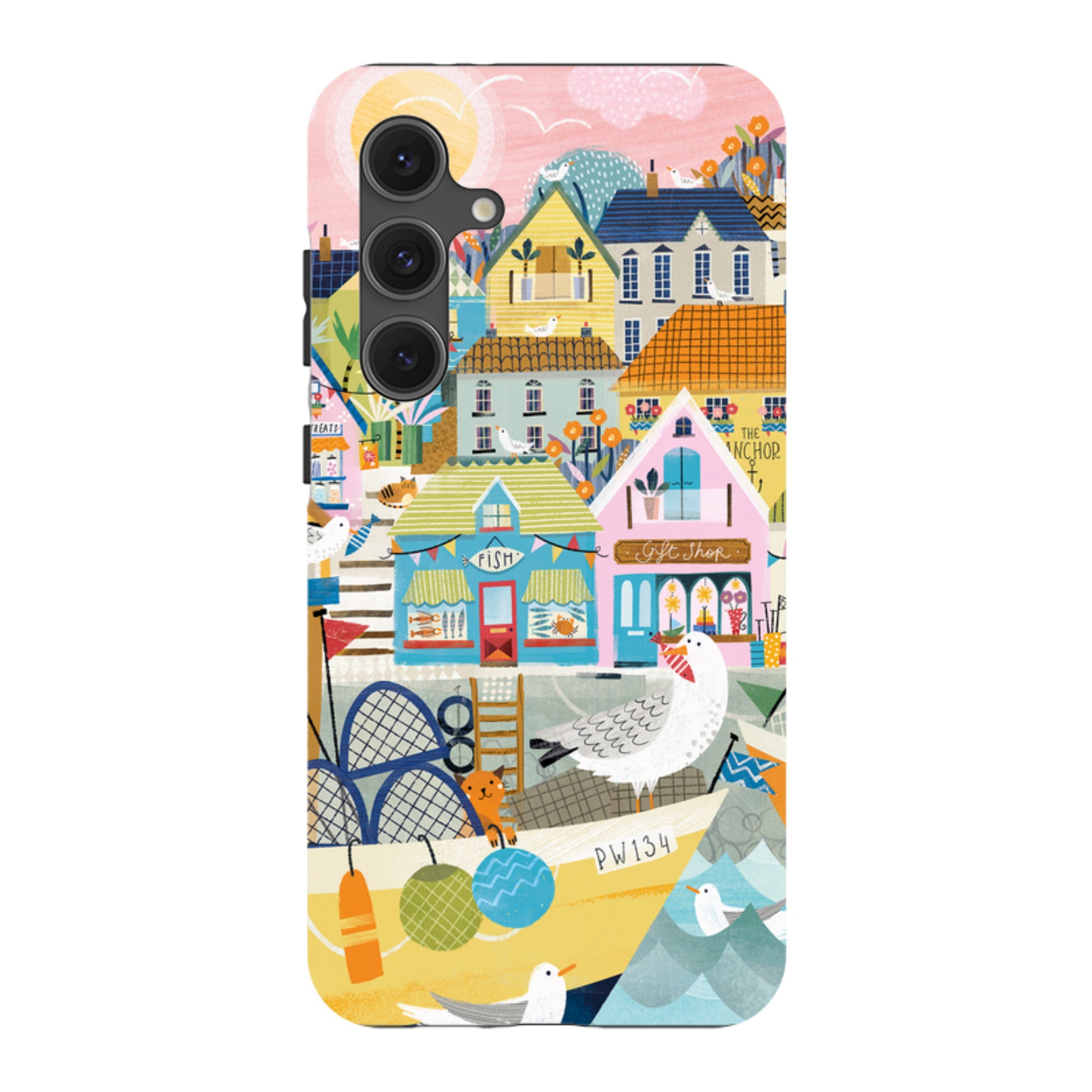 Samsung Tough  Case - Harbour 2 By Ali Brookes