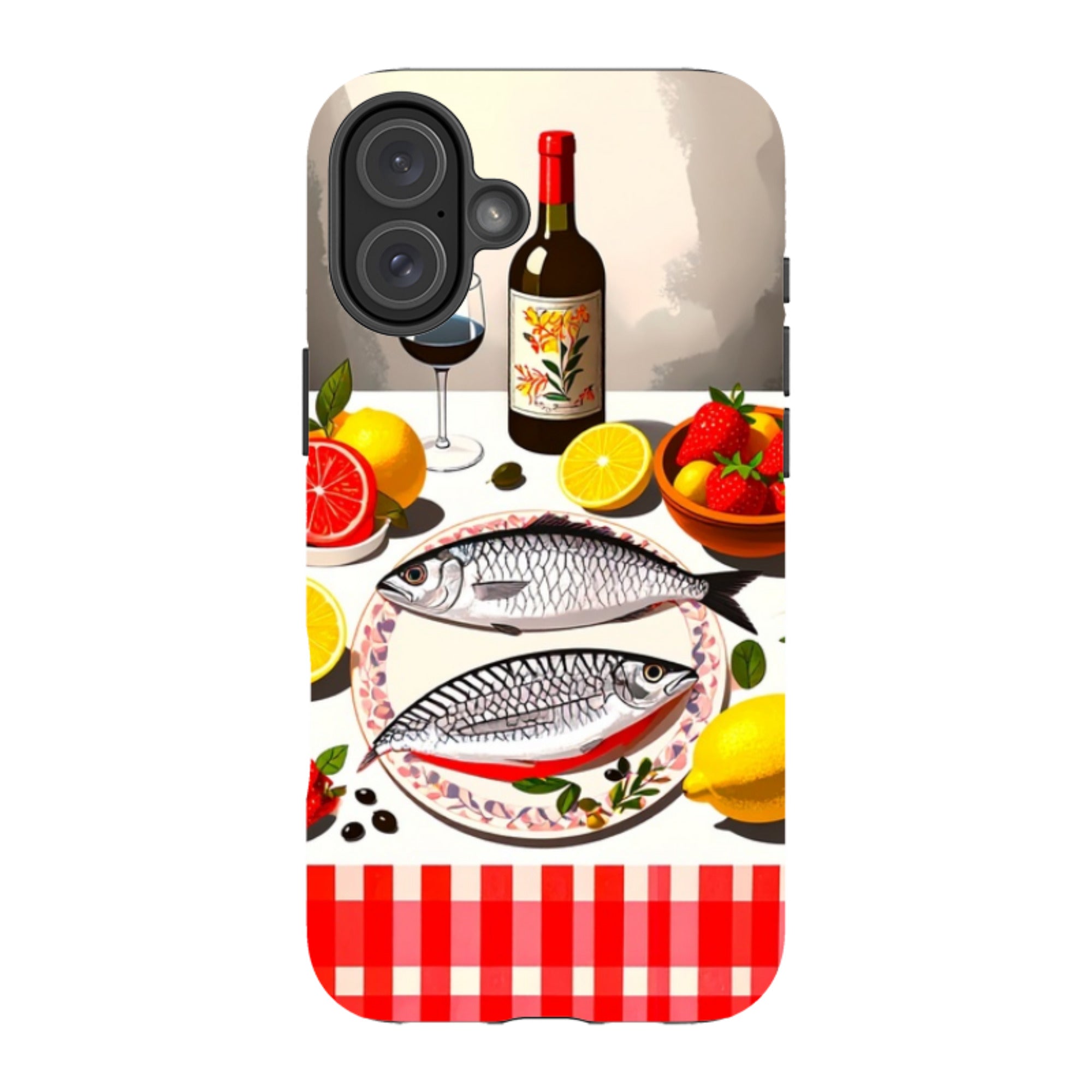 iPhone Tough Case - Plate Of Sardines