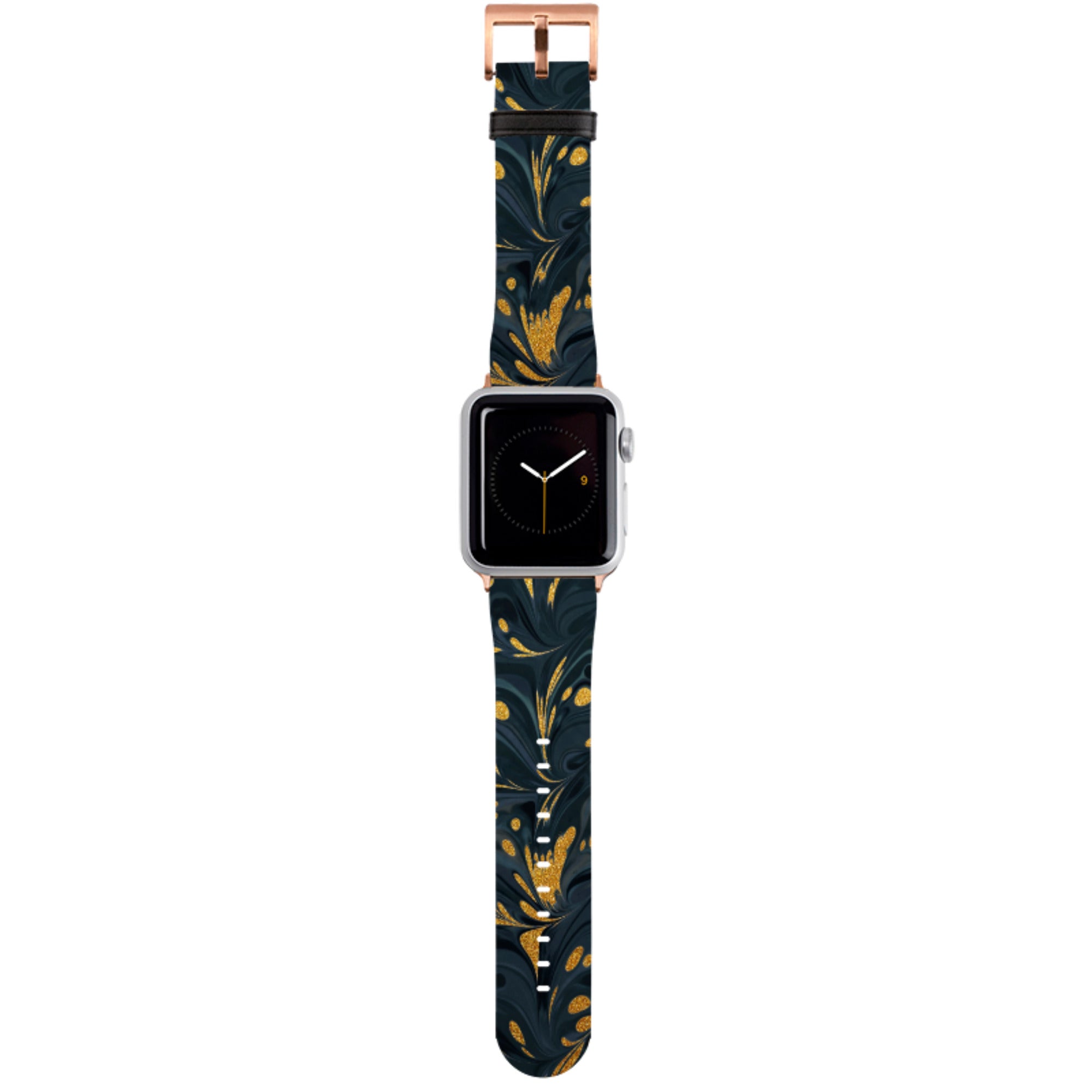 Stormy Leaves Apple Watch Strap