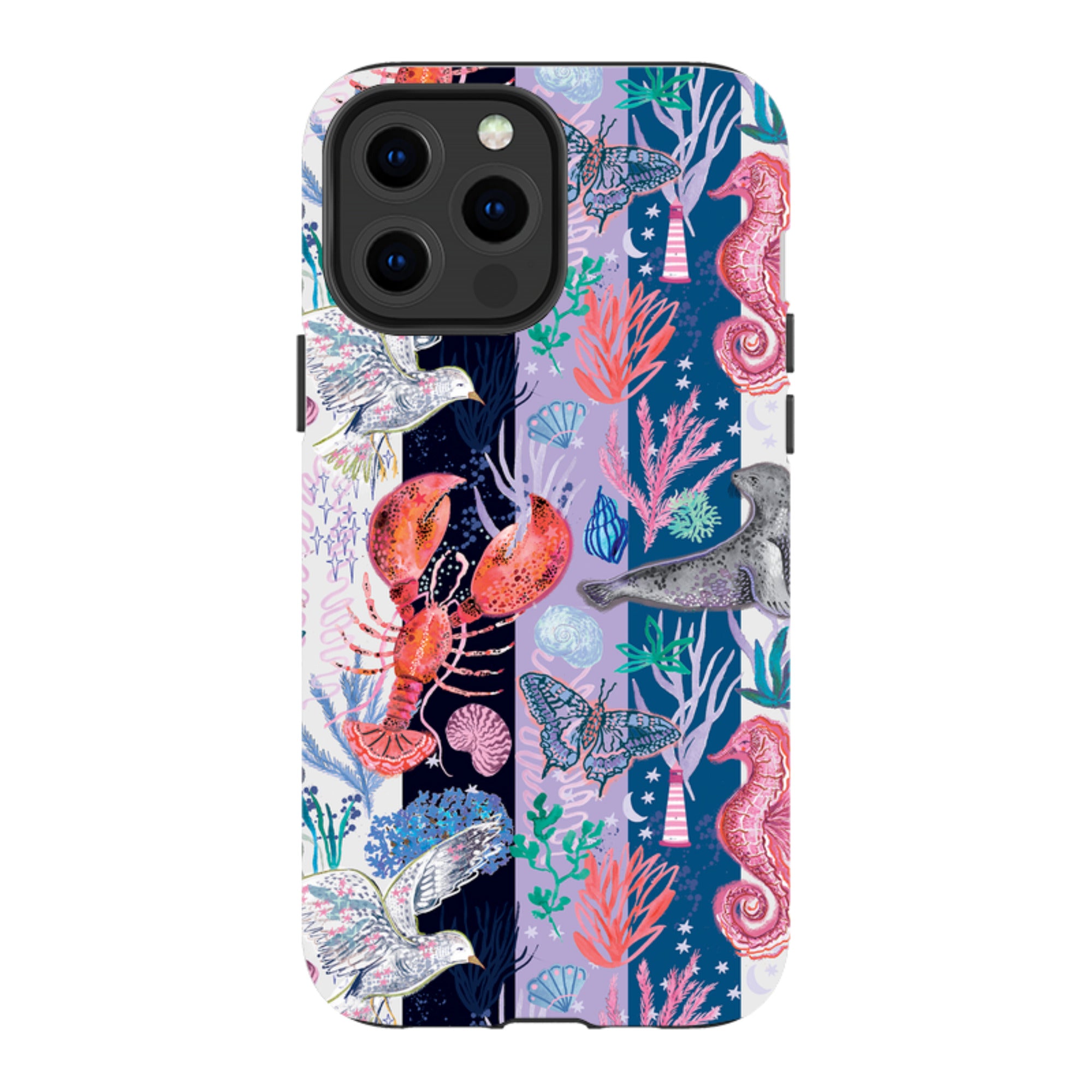 iPhone Case - Coastal Calling Stripe II By Emma Frances Grant