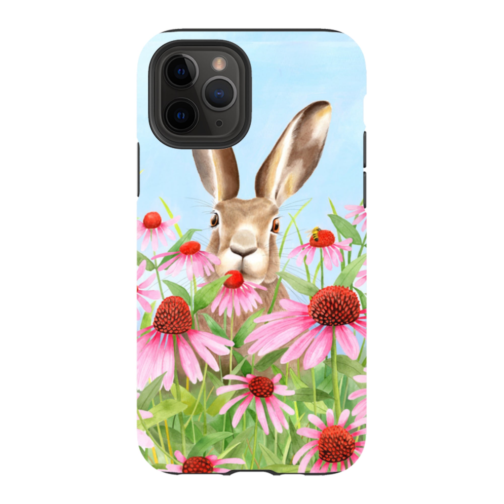 iPhone Tough Case - Summer Hare By Bex Parkin